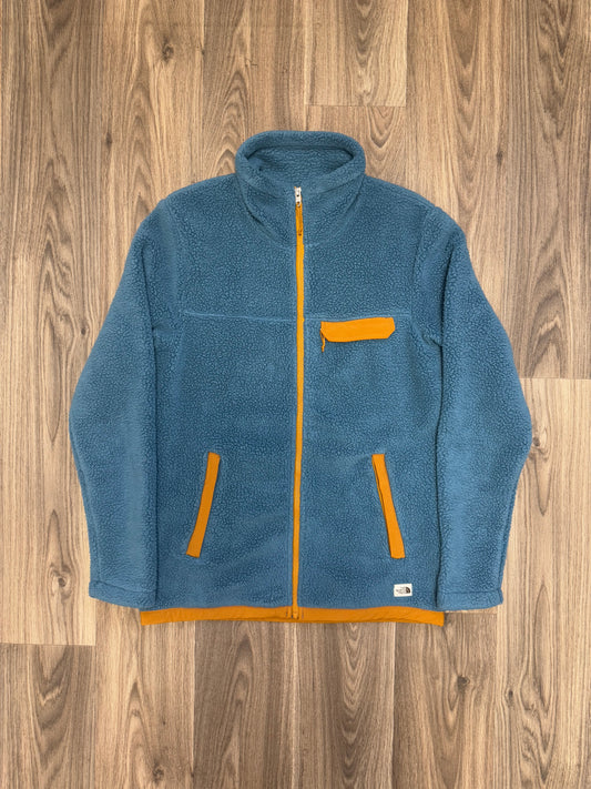 The North Face Blue And Orange Fleece