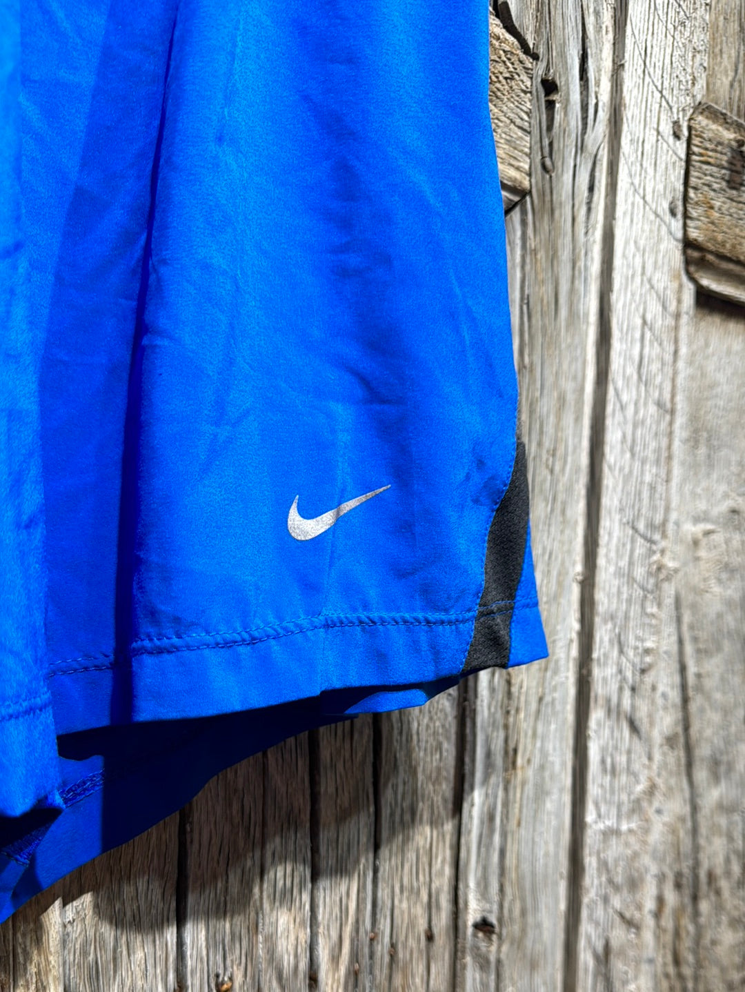 Blue Nike Dry-Fit Running Shorts