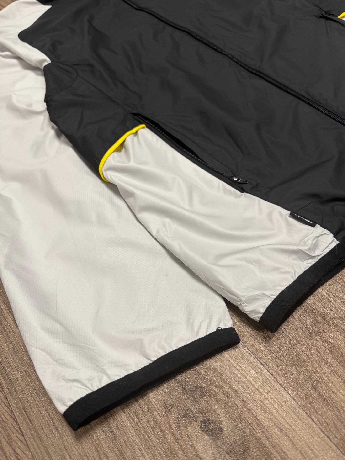 Black And Yellow White Nike Jacket