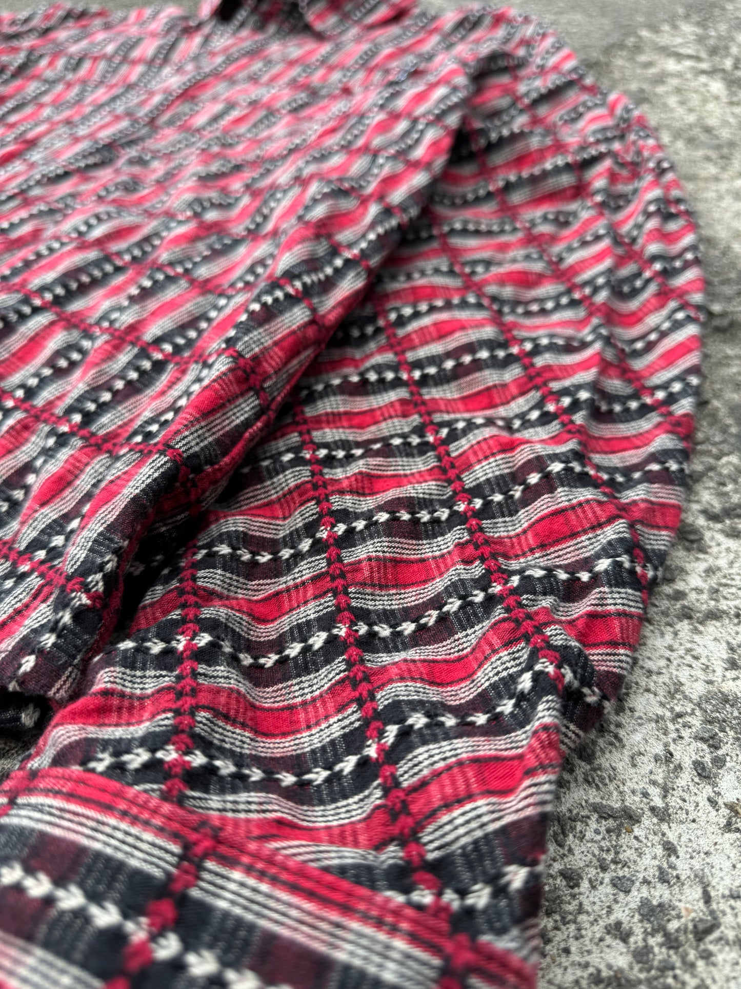 Off-White Check Flannel Shirt