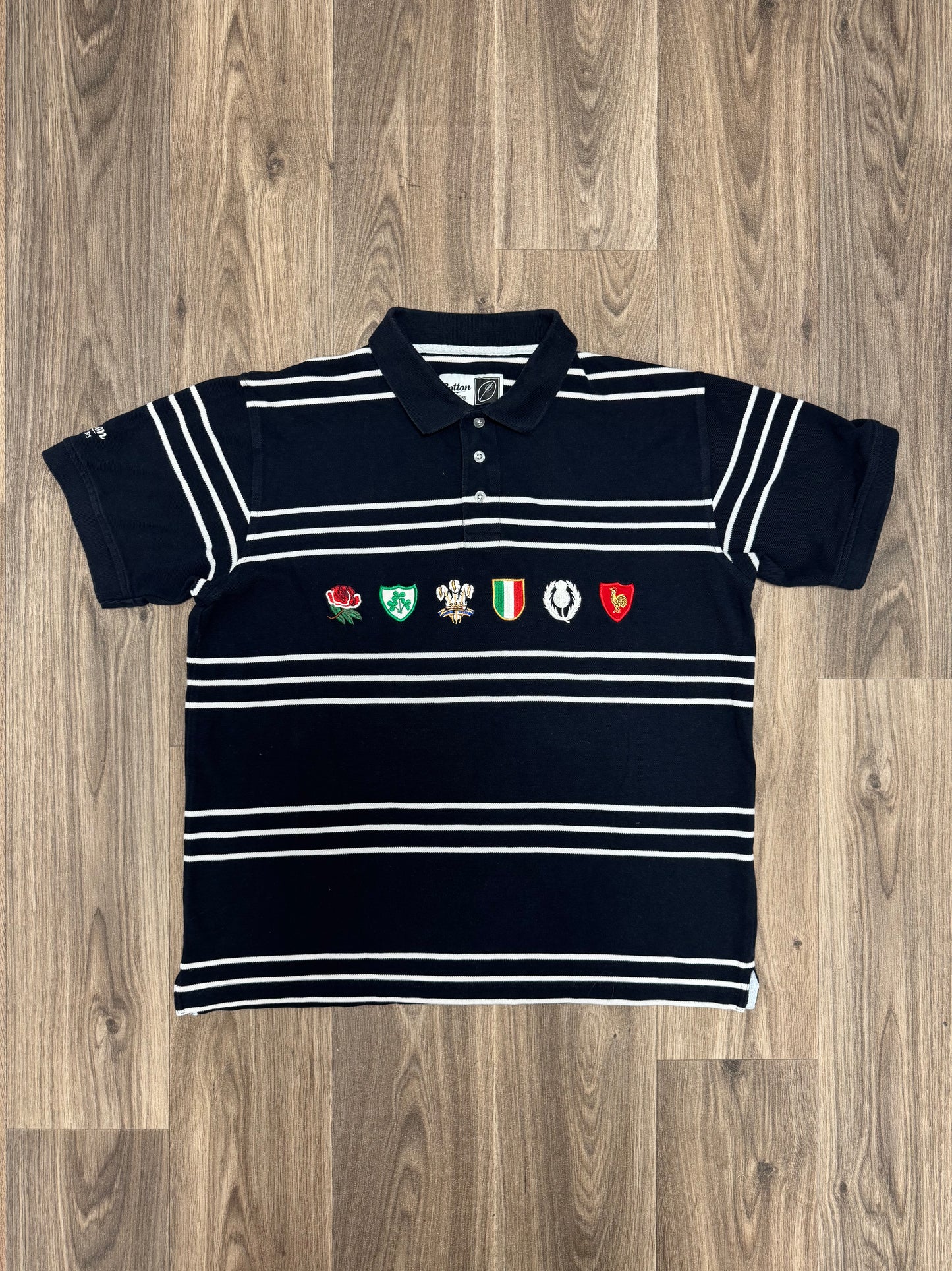 Six Nations Embroidered Cotton Traders Polo Shirt
