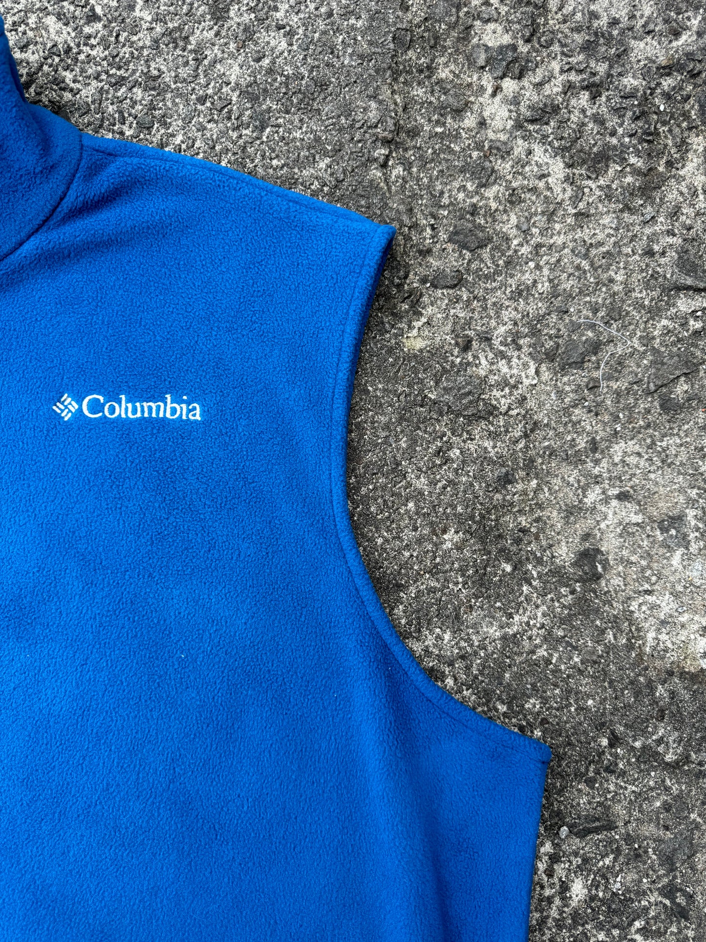 Columbia Blue Fleece Gillet