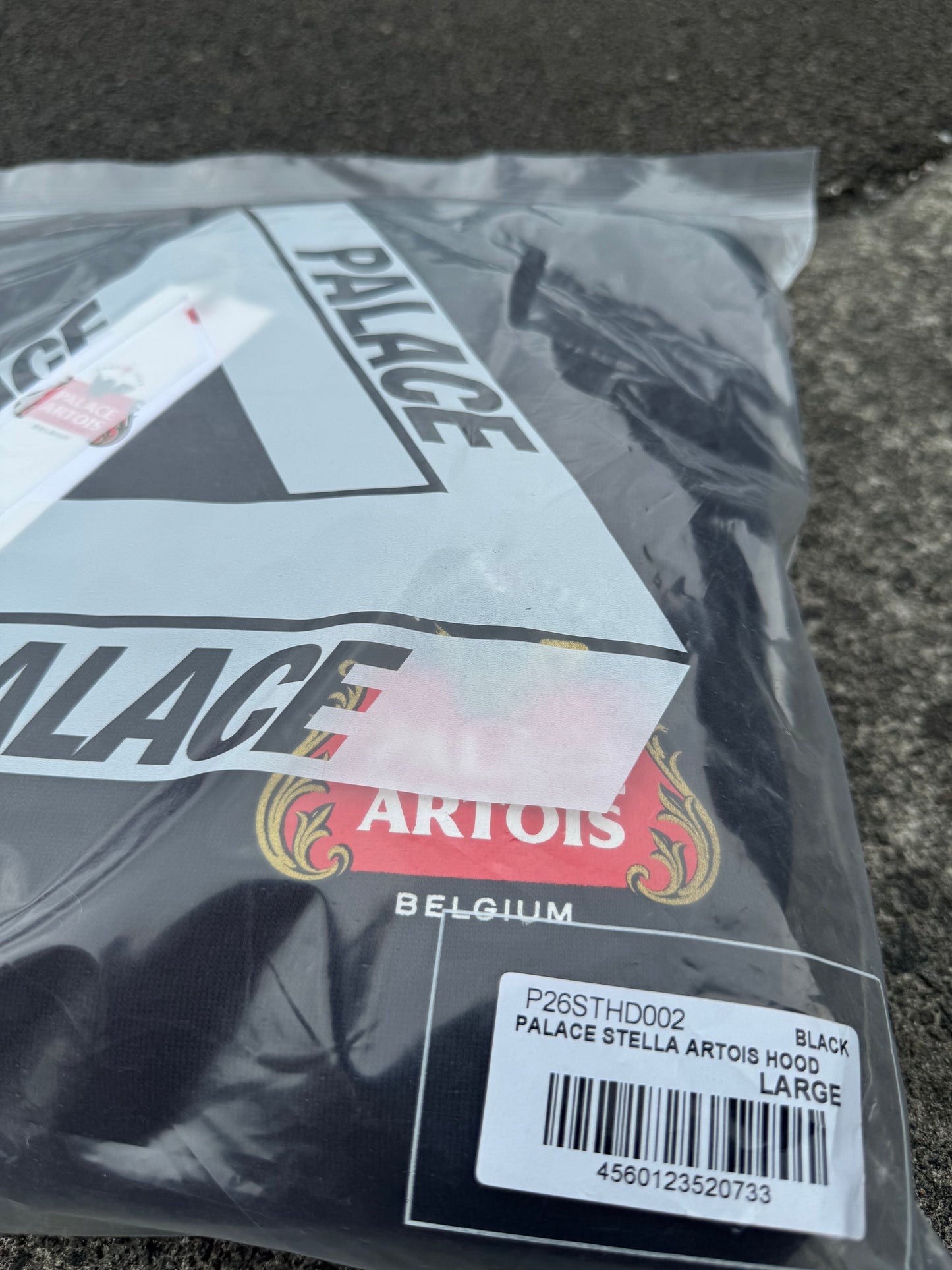 Palace x Stella Artois Hoodie  - Black