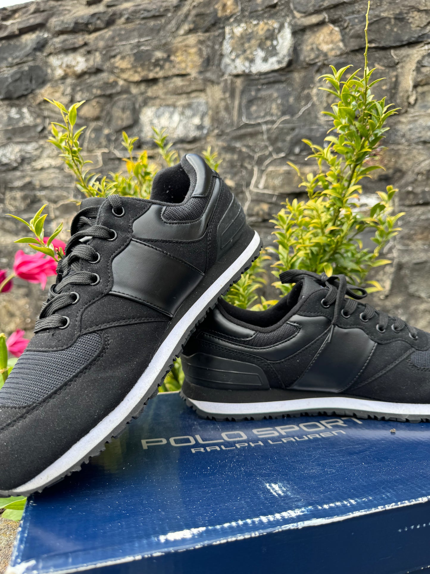 Ralph Lauren P-67 Trainers Black