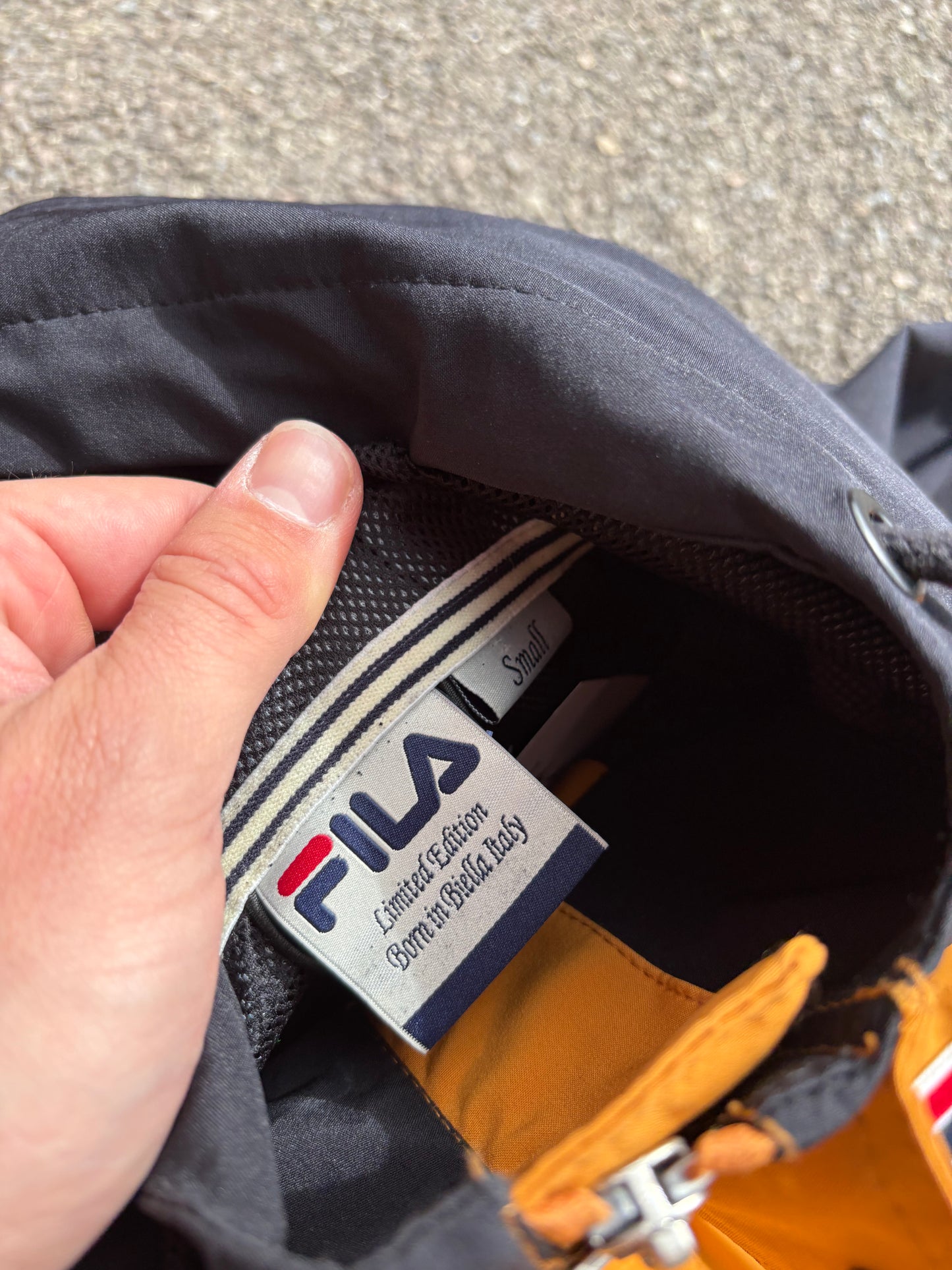 Fila Mustard Brown Coat