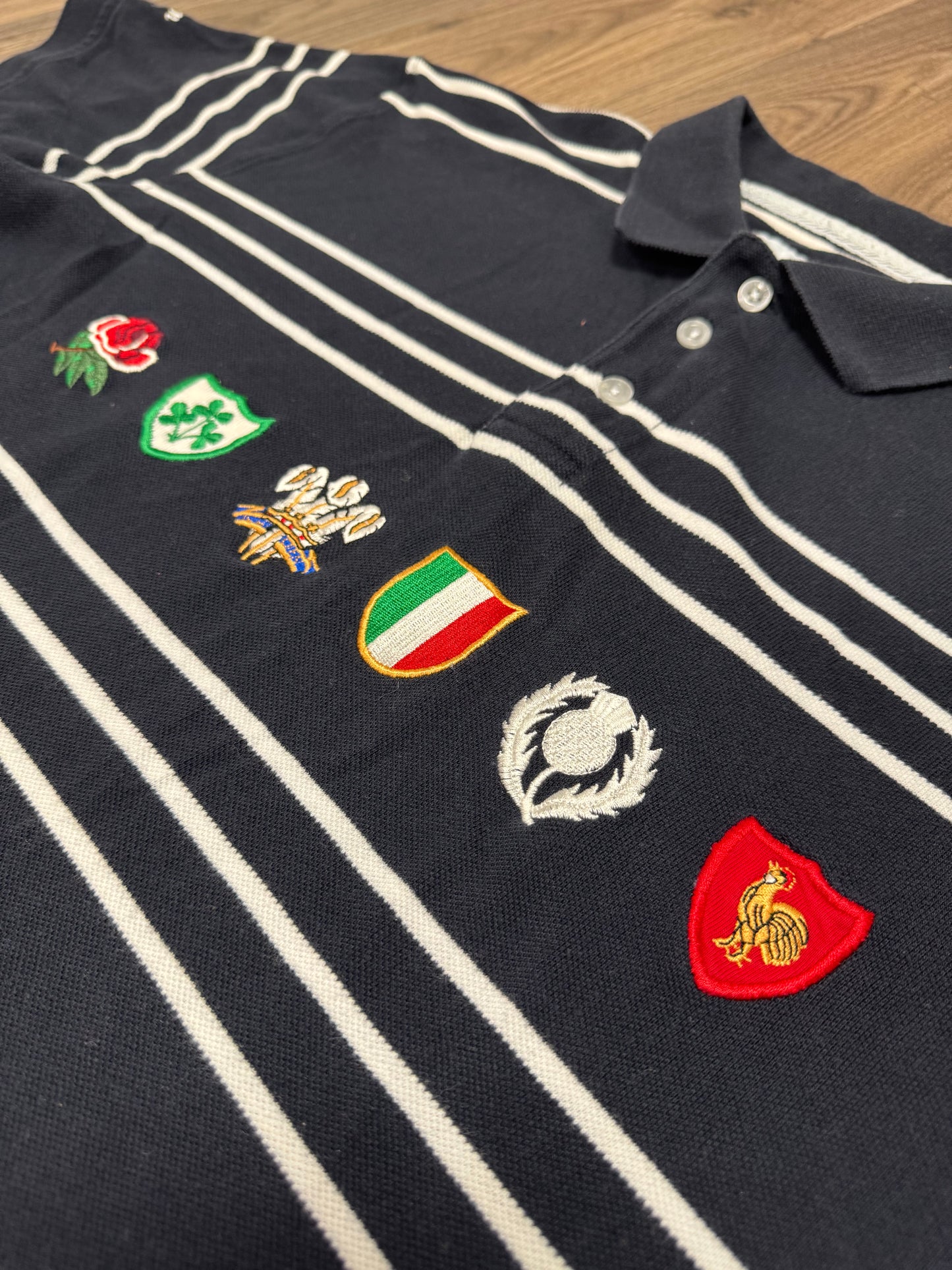 Six Nations Embroidered Cotton Traders Polo Shirt