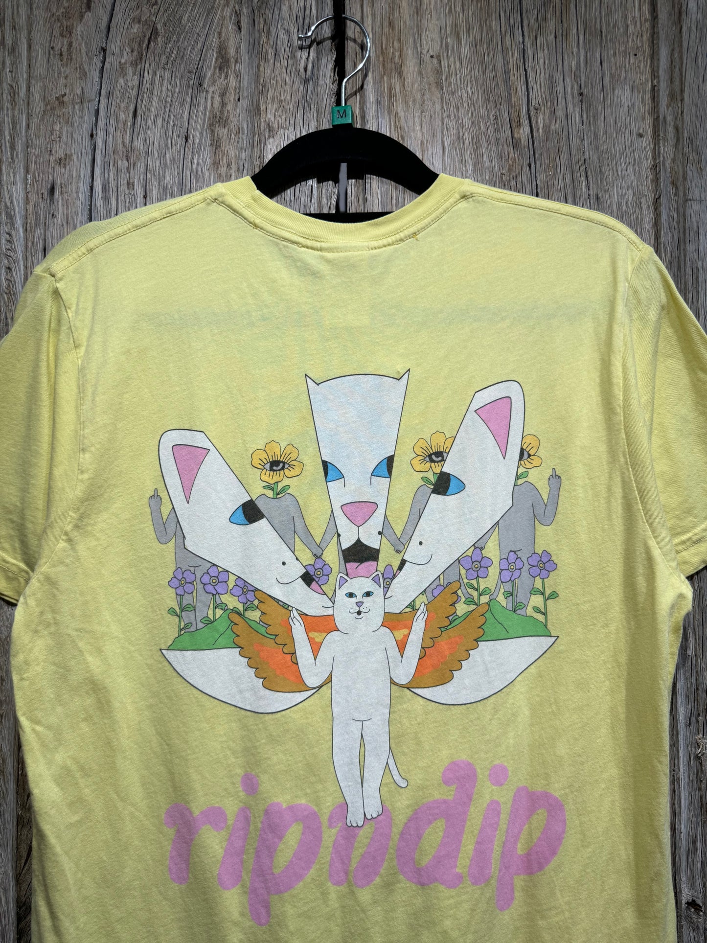 Yellow Rip N Dip Graphic Tee