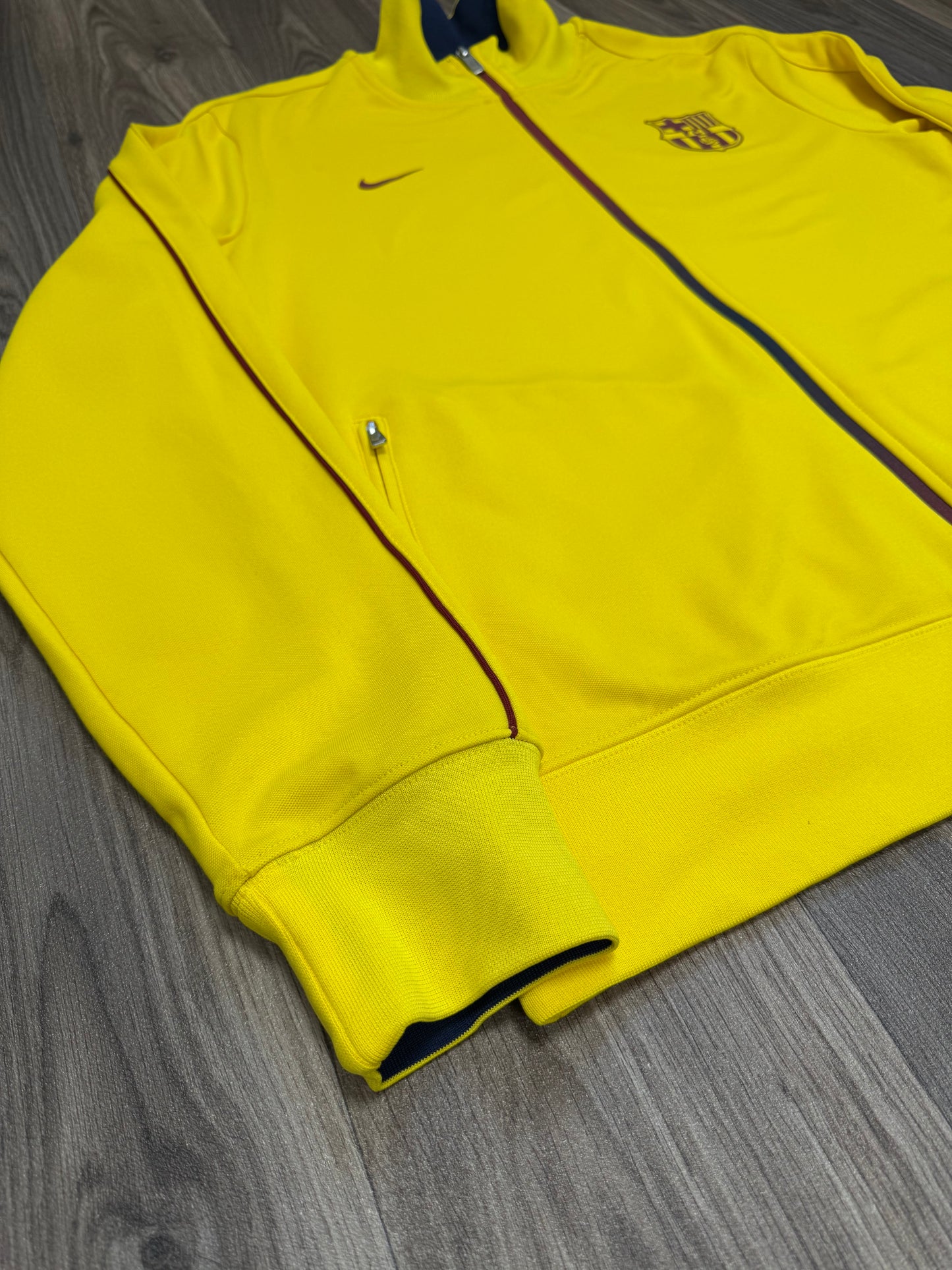 Nike Barcelona Yellow Football Jacket