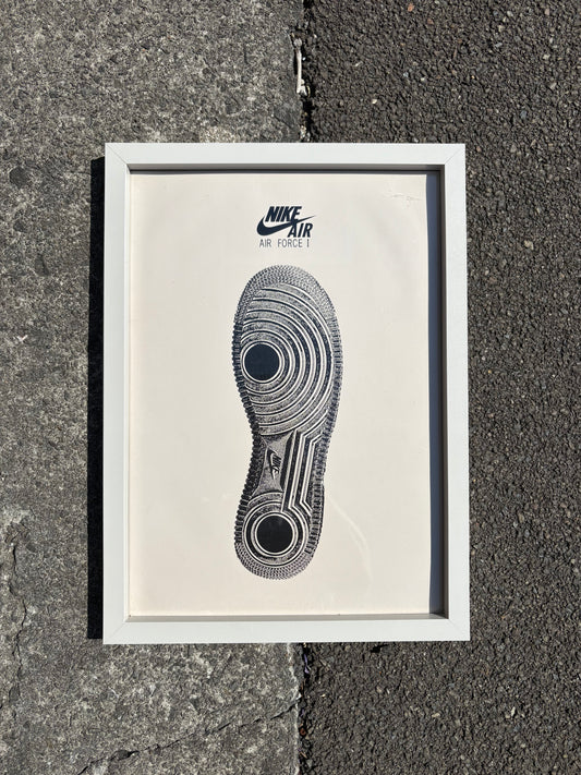 Nike Air Force 1 A3 Framed Print