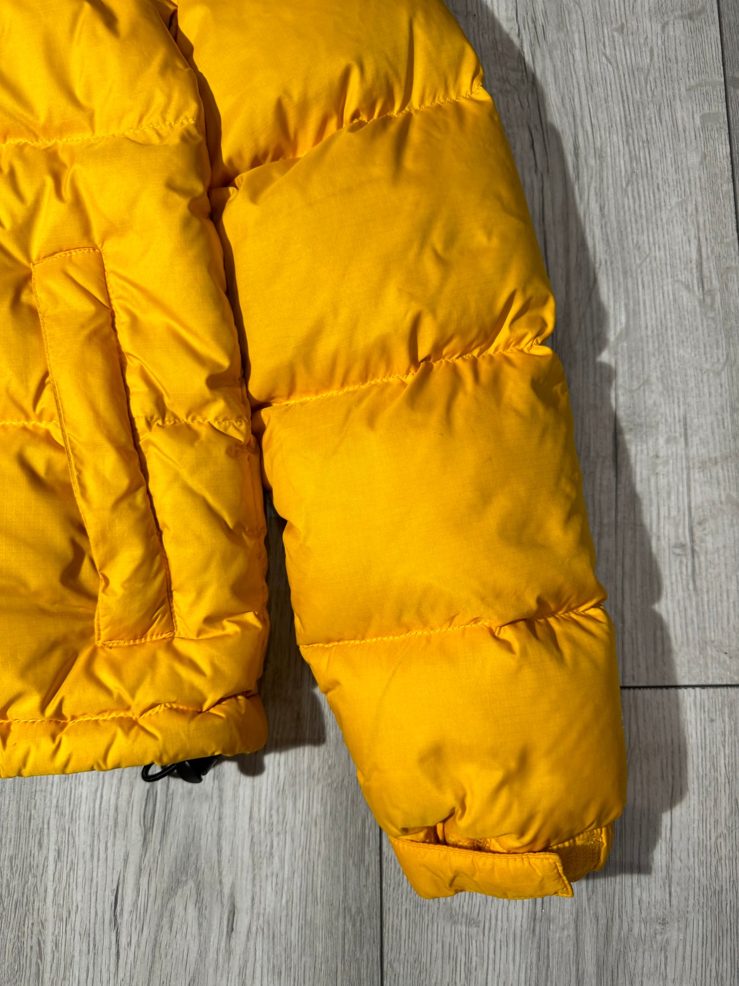 North Face Yellow 1996 Retro Nuptse Puffer Jacket