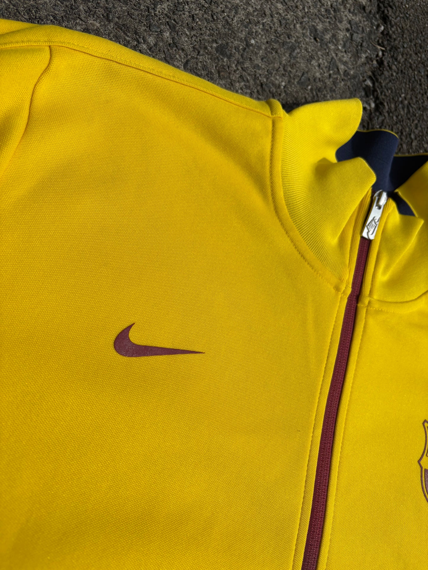 Nike Barcelona F.C Yellow Track Jacket