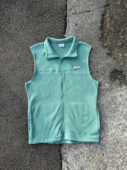 Columbia PFG Green Fleece Gillet