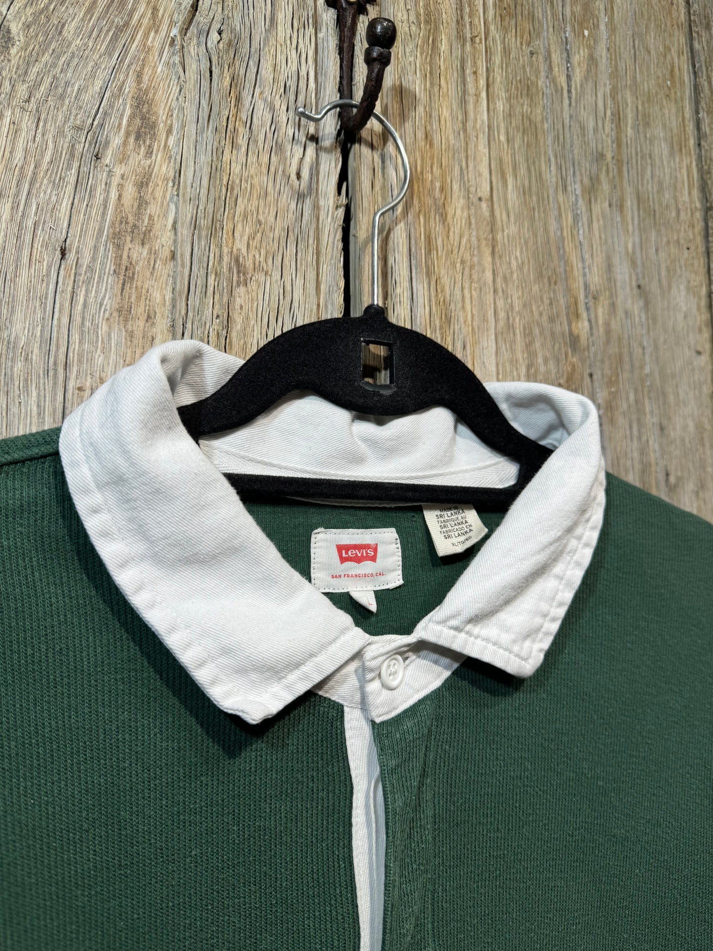 Levi’s Green Packers Rugby Shirt