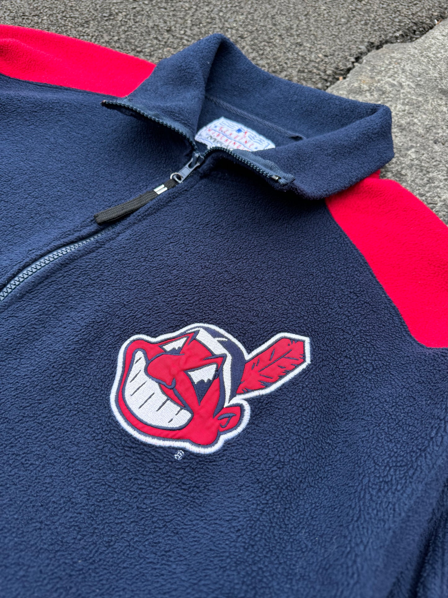 Cleveland Indians Mirage Zip Fleece