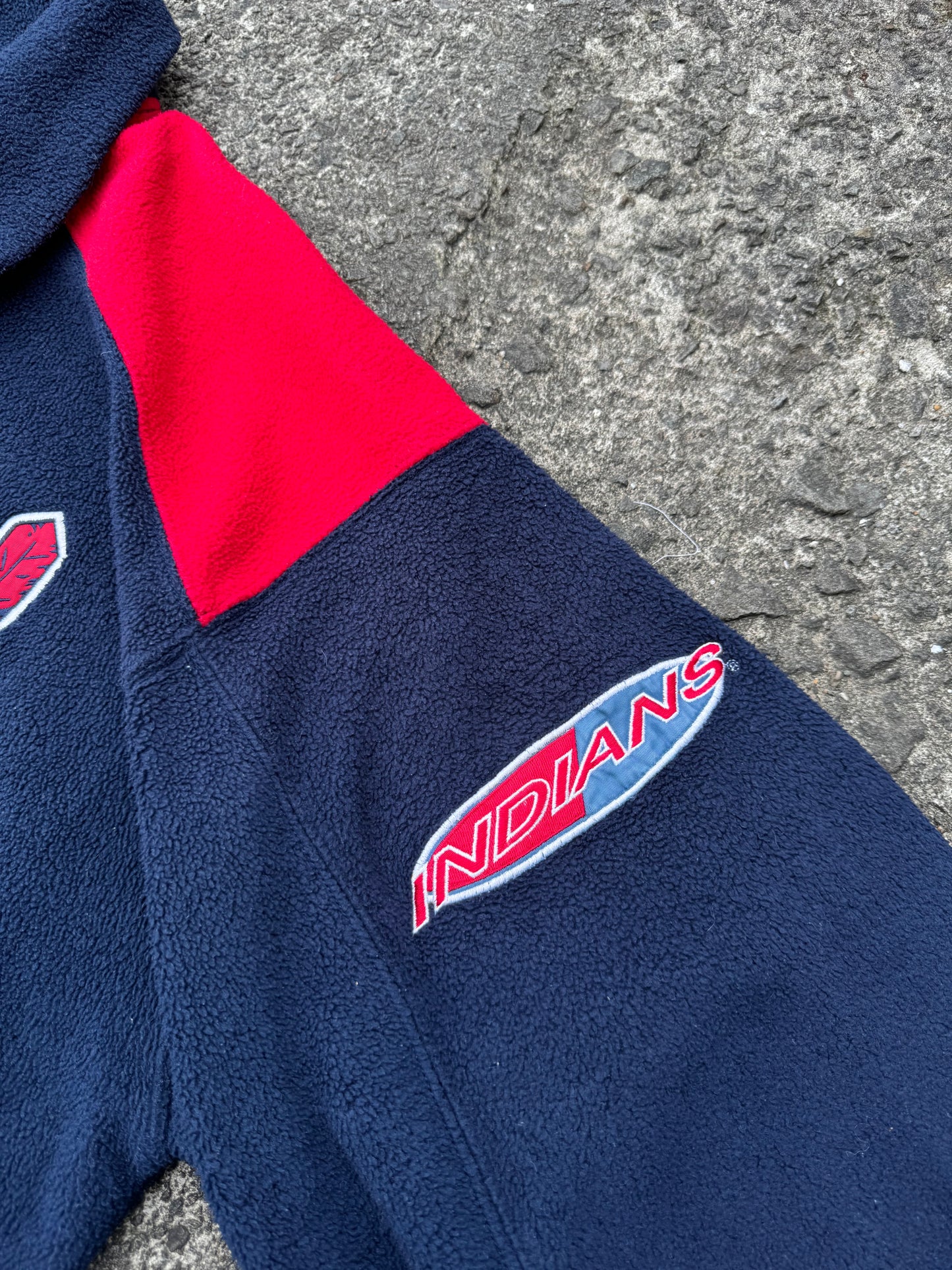Cleveland Indians Mirage Zip Fleece