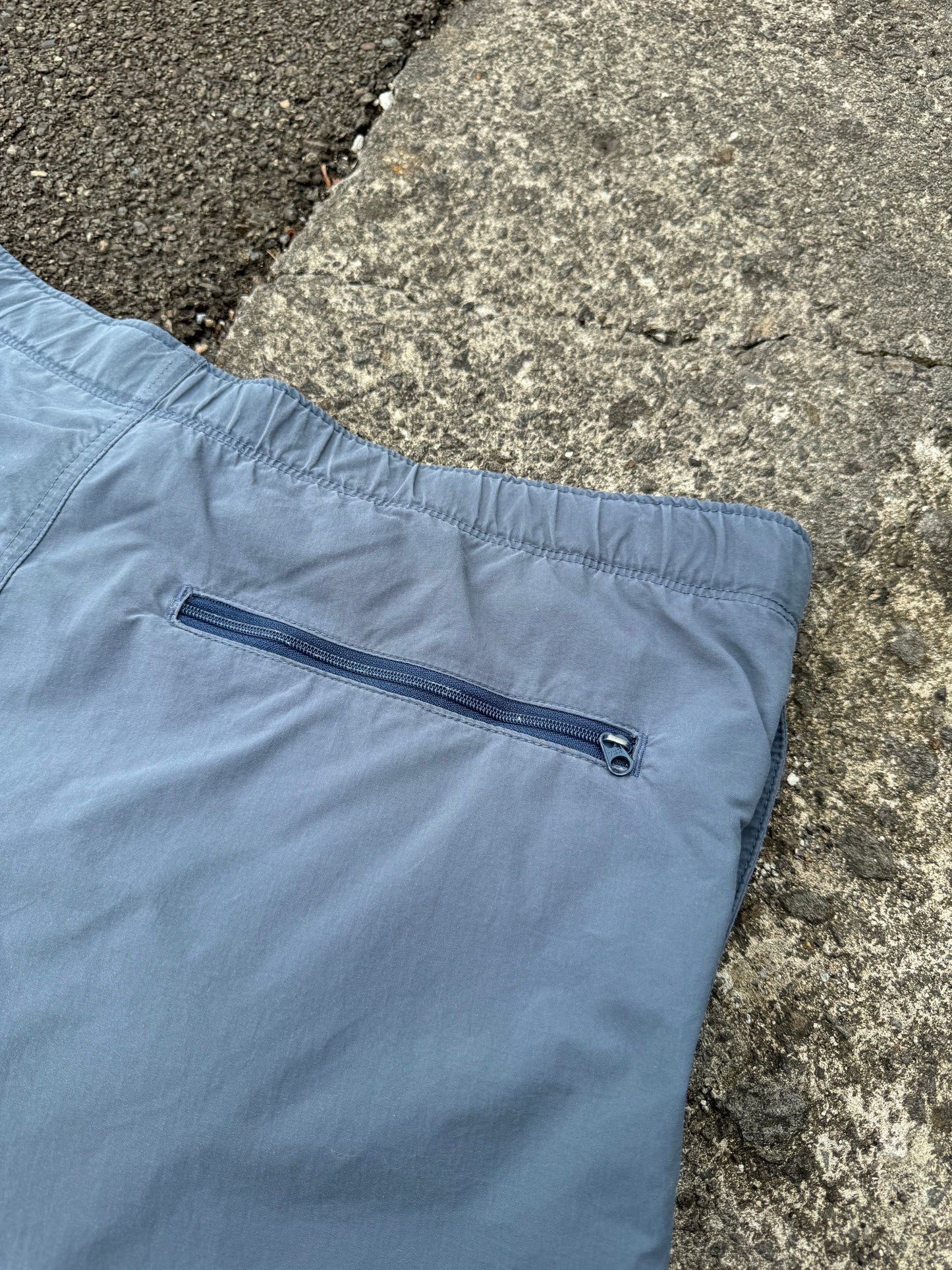 Blue Columbia Belt Shorts