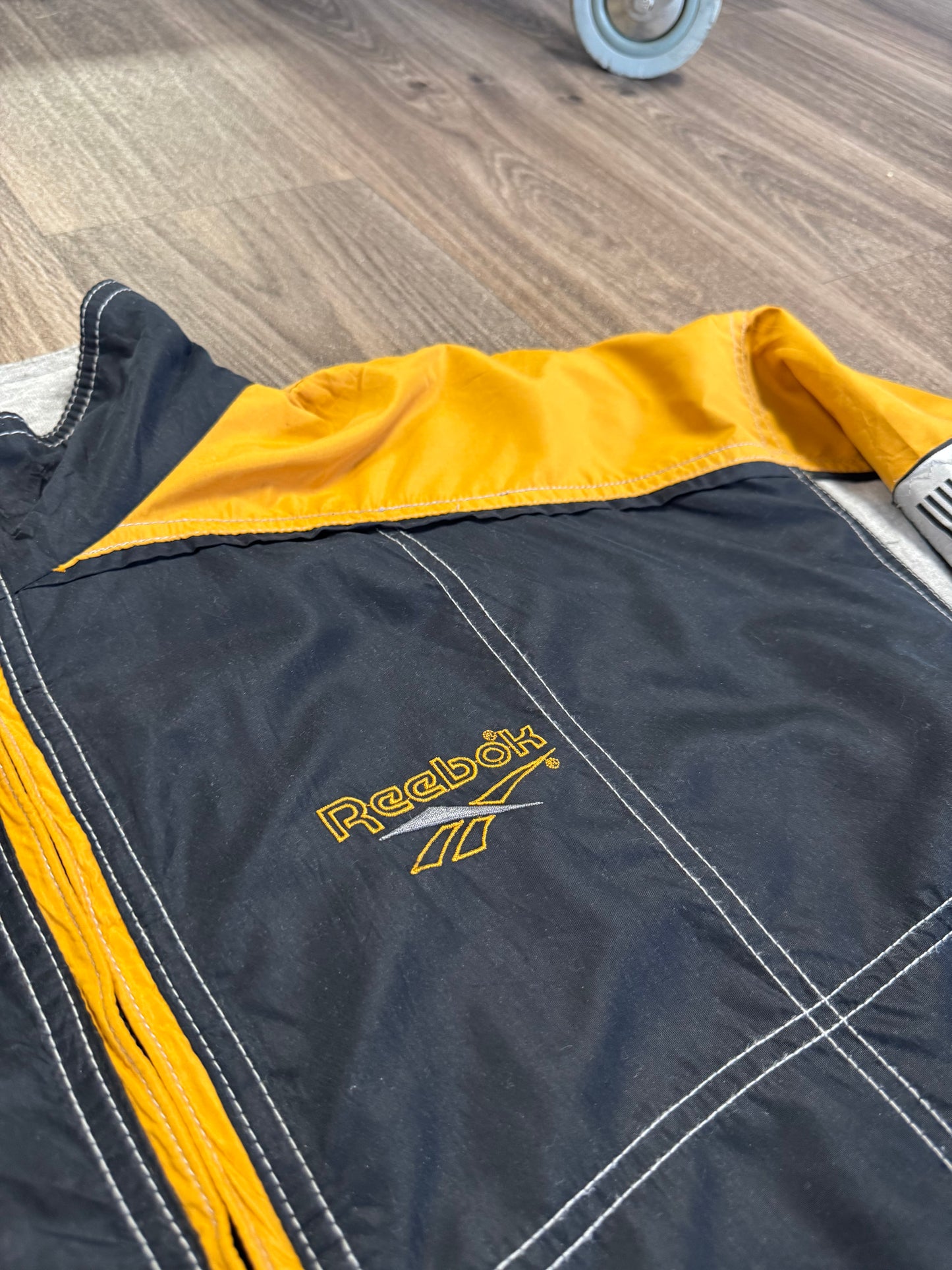 Vintage Reebok Patchwork Track Jacket