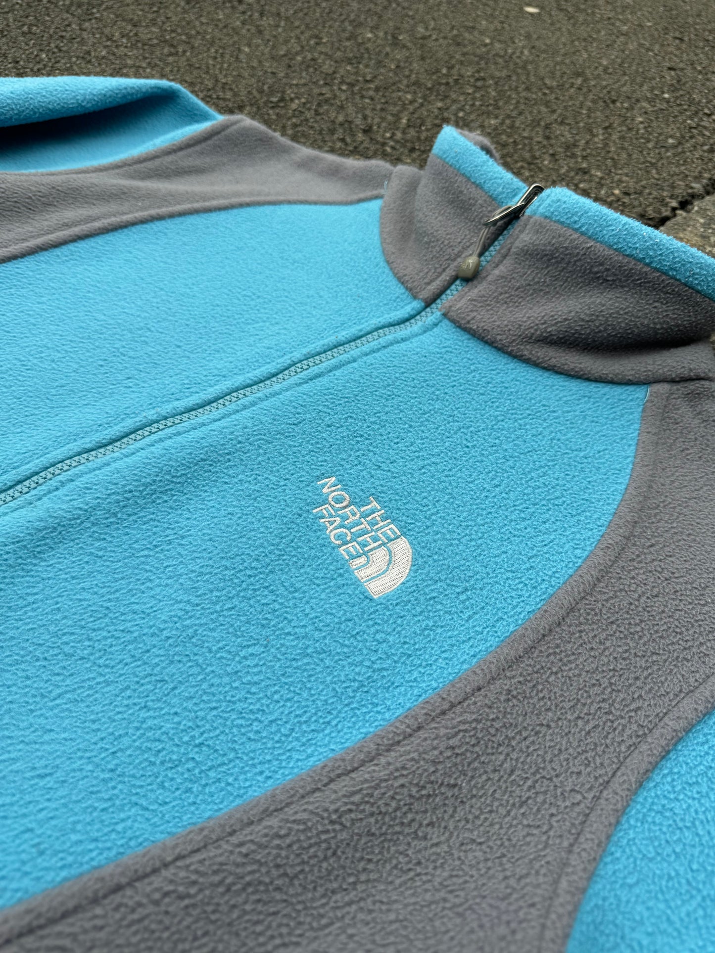 North Face Blue Fleece Jacket