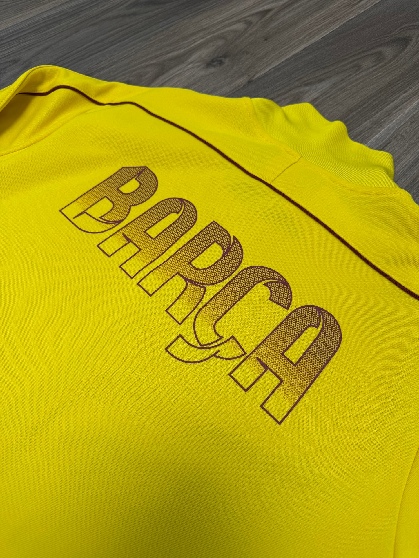 Nike Barcelona Yellow Football Jacket