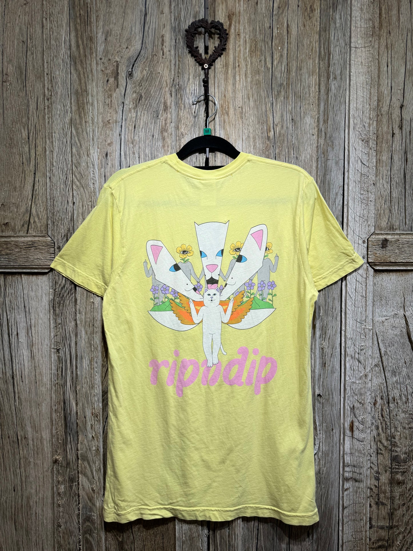 Yellow Rip N Dip Graphic Tee