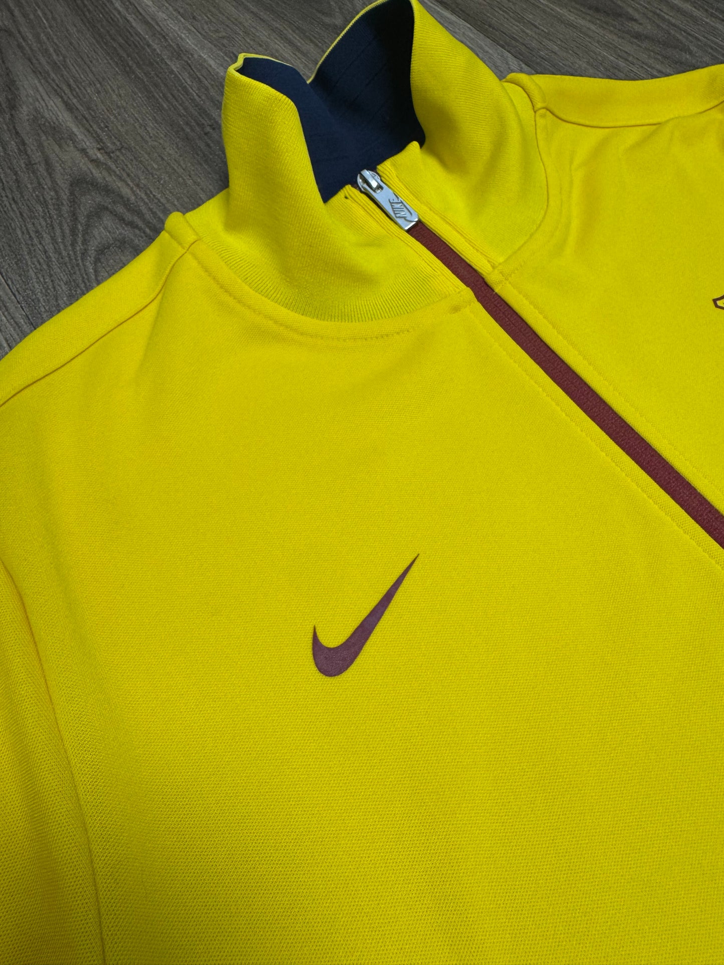 Nike Barcelona Yellow Football Jacket