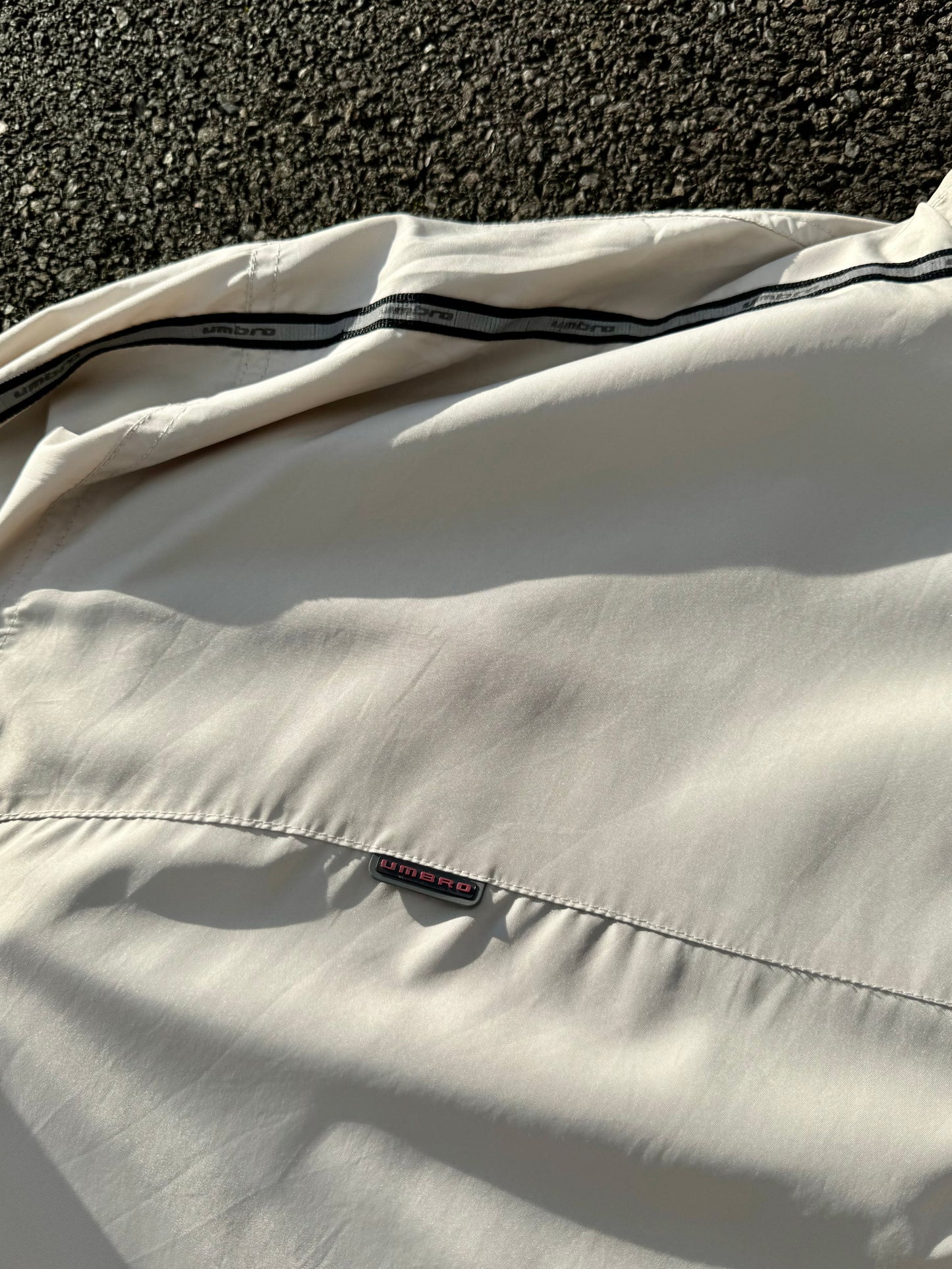 Vintage Umbro Cream Track Jacket