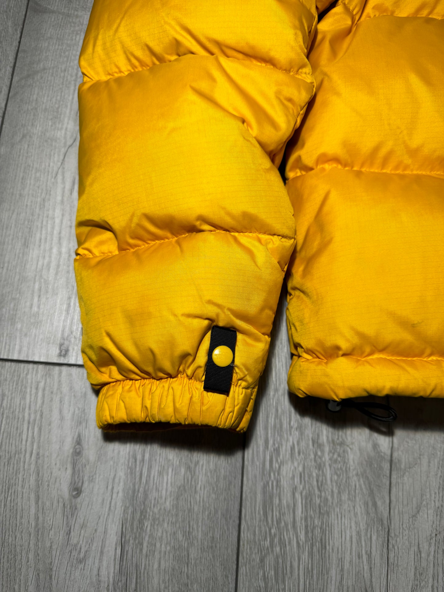 North Face Yellow 1996 Retro Nuptse Puffer Jacket