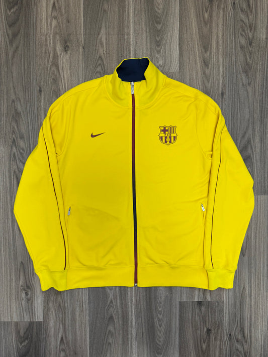 Nike Barcelona Yellow Football Jacket