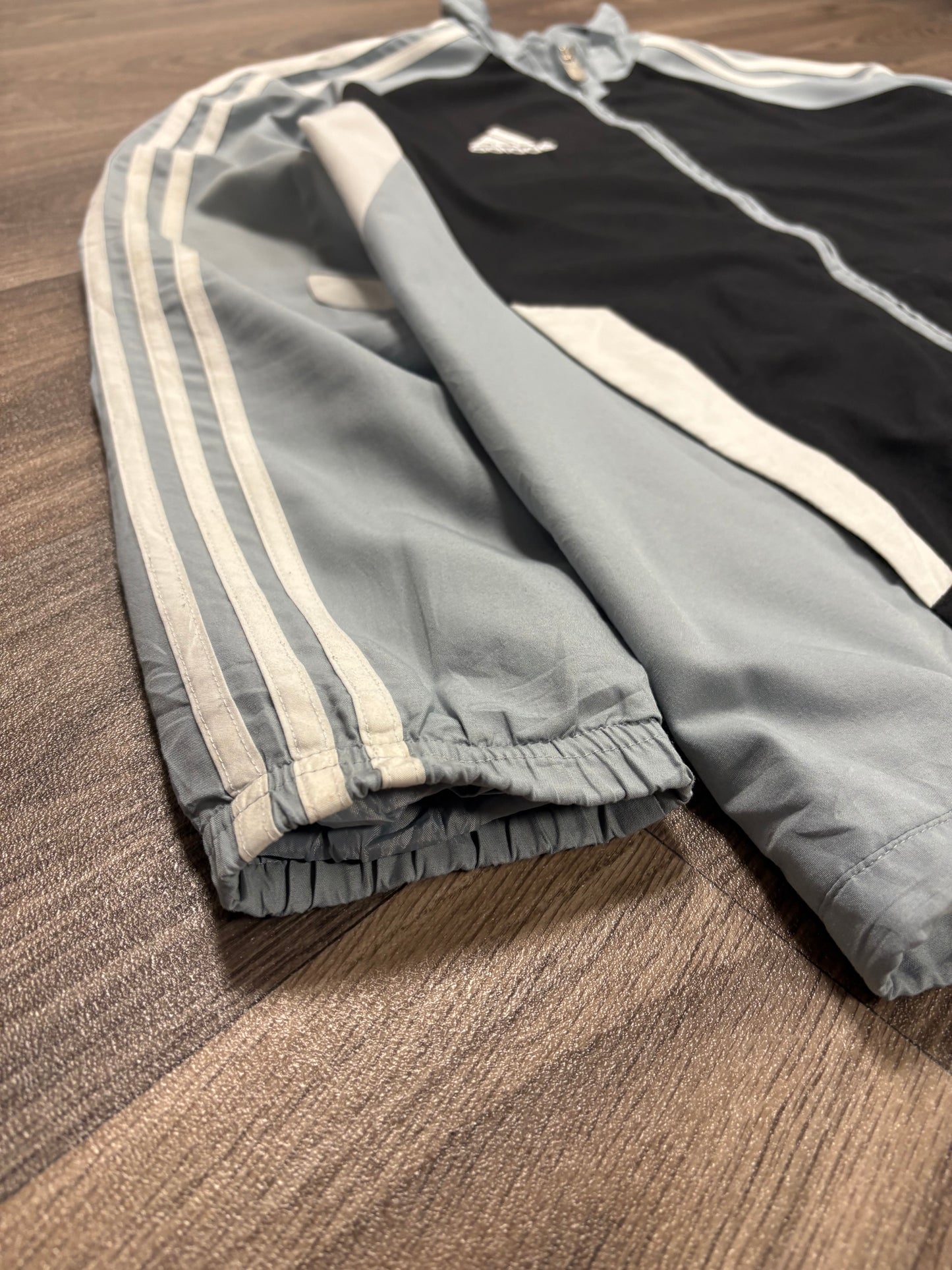 Vintage Adidas Grey Zip Track Jacket