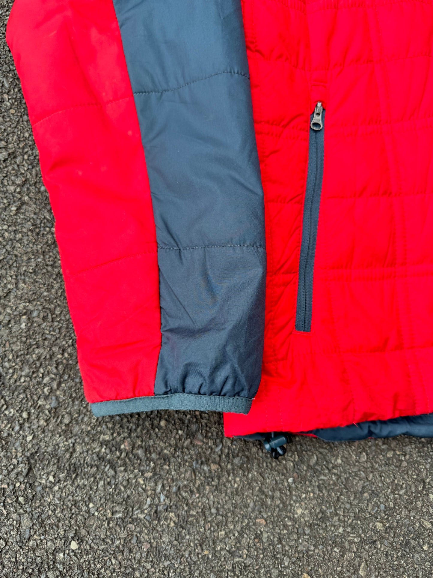 Columbia Red Omni-Heat Micropuff Jacket