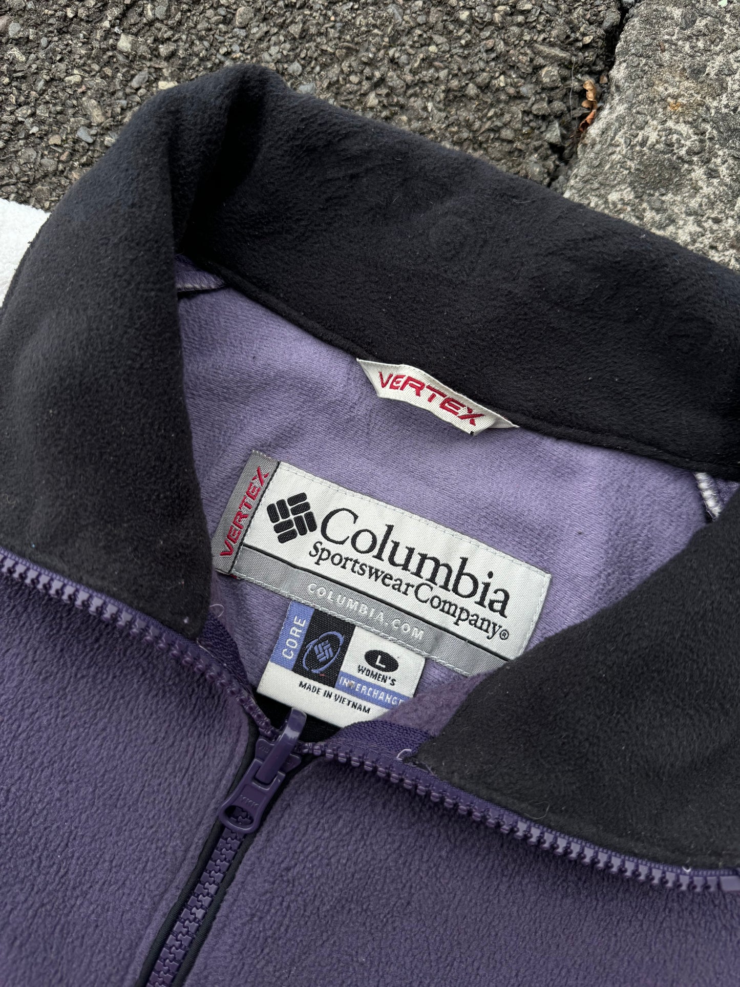 Women’s Columbia Vertex Purple Fleece