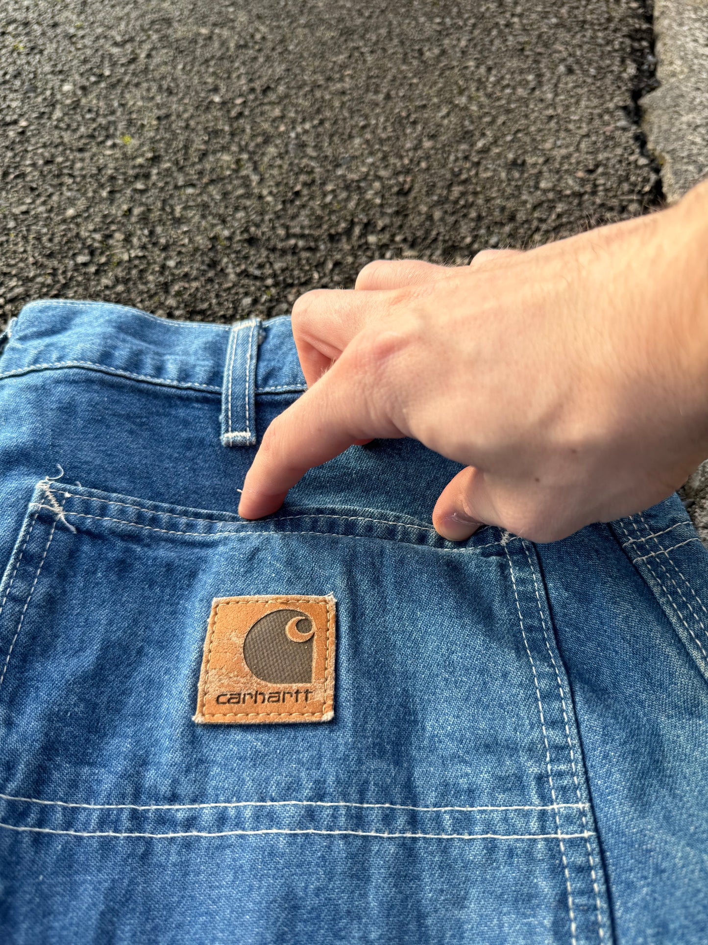 Carhartt Blue Carpenter Jeans