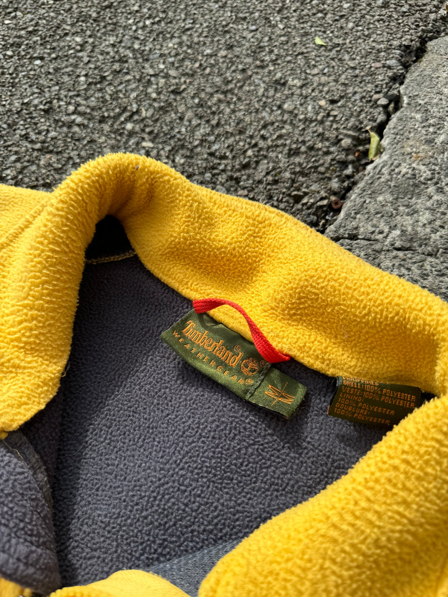 Vintage Timberland Zip Fleece
