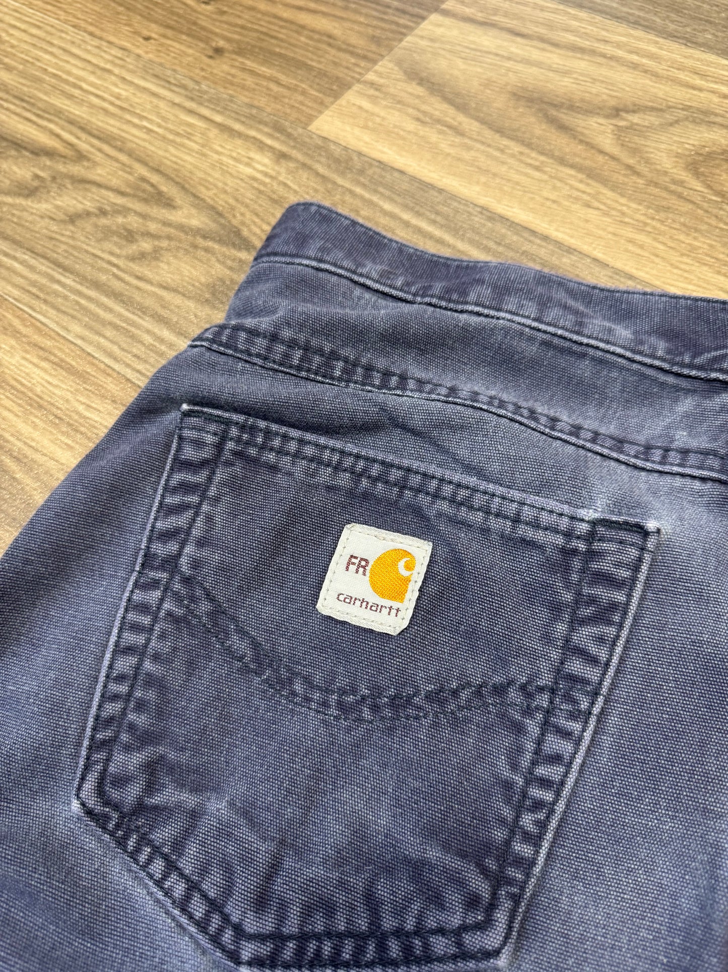 Carhartt FR Washed Blue Denim Jeans