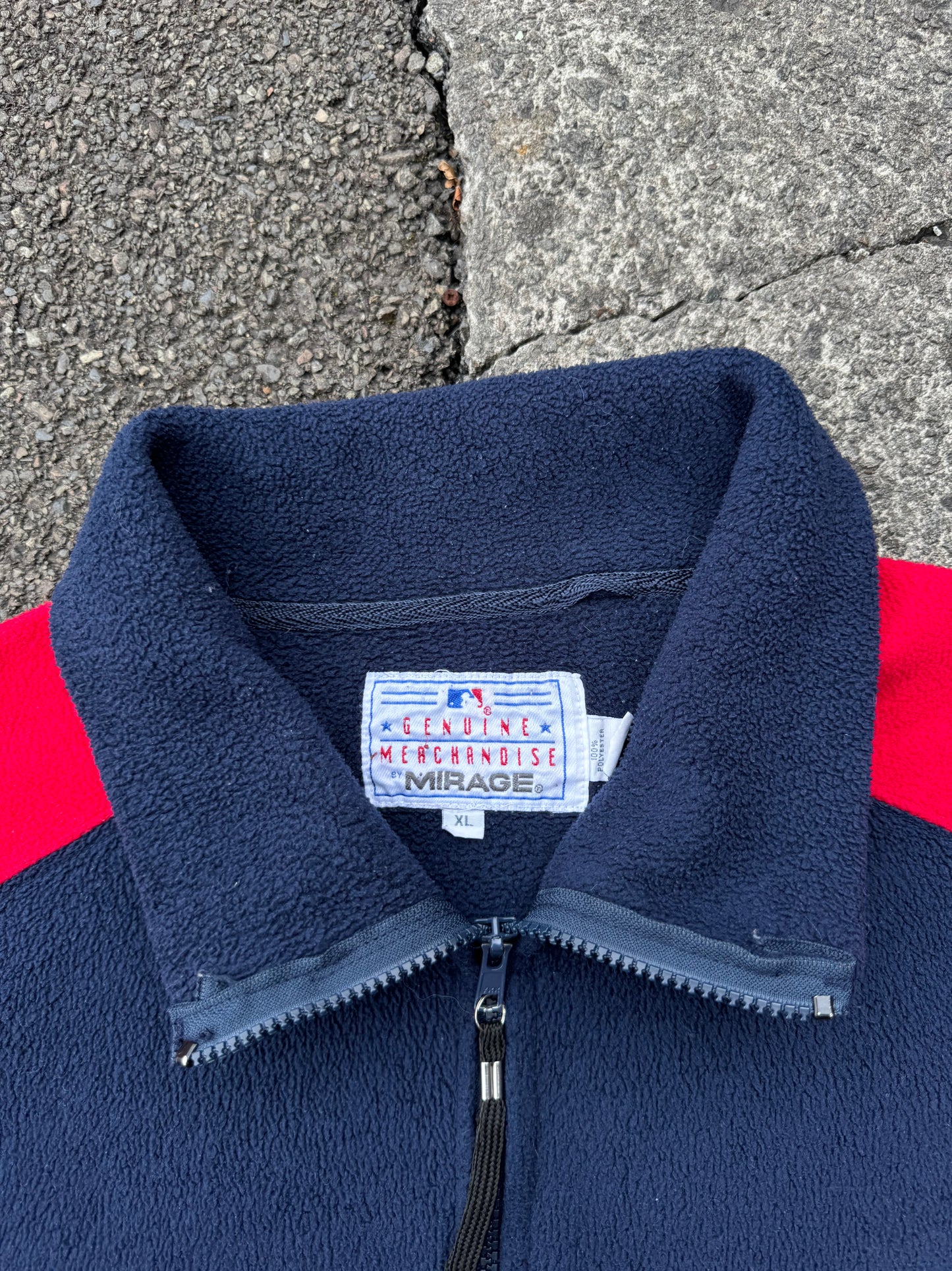 Cleveland Indians Mirage Zip Fleece