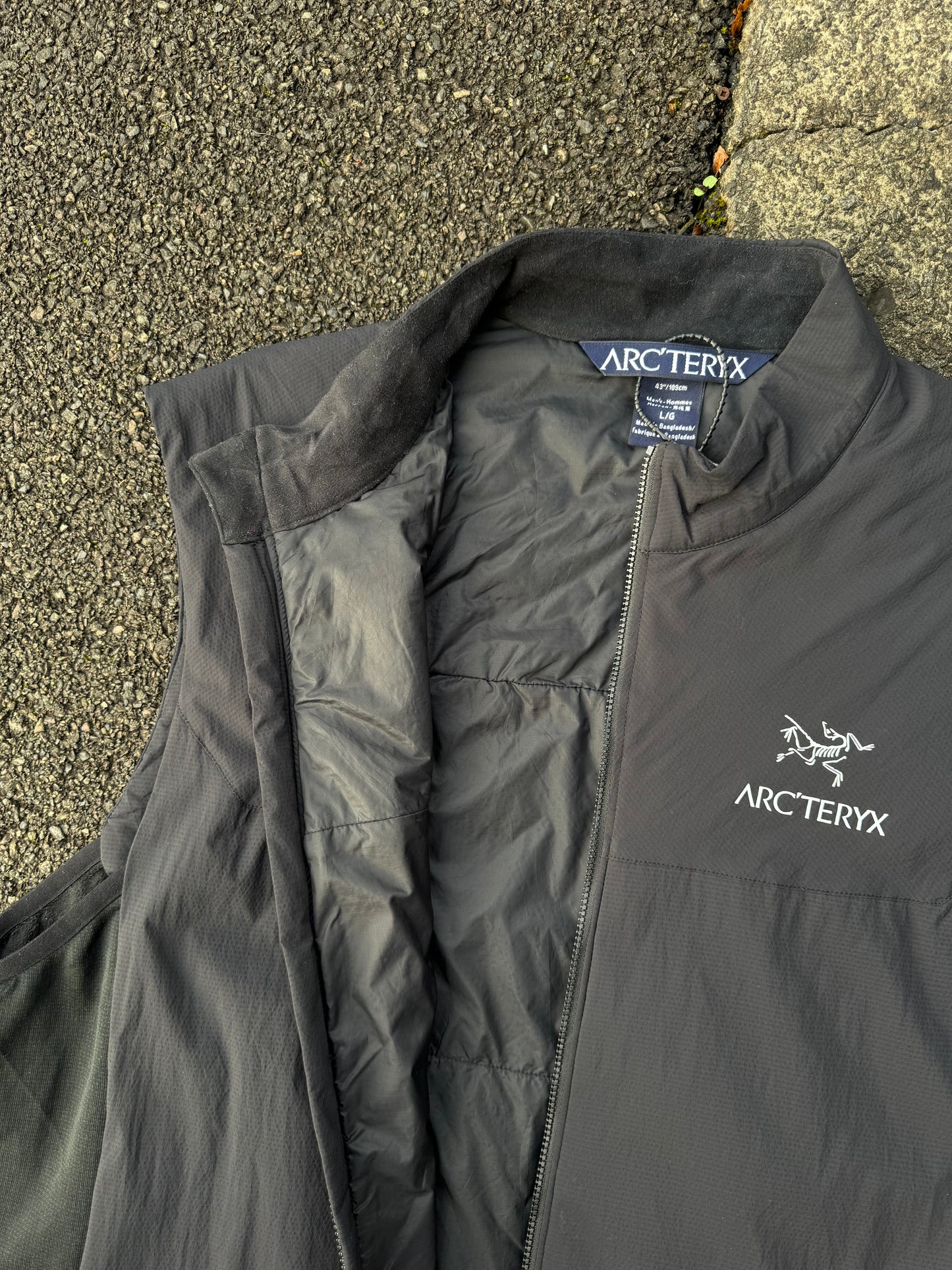 Arcteryx Black Atom Vest