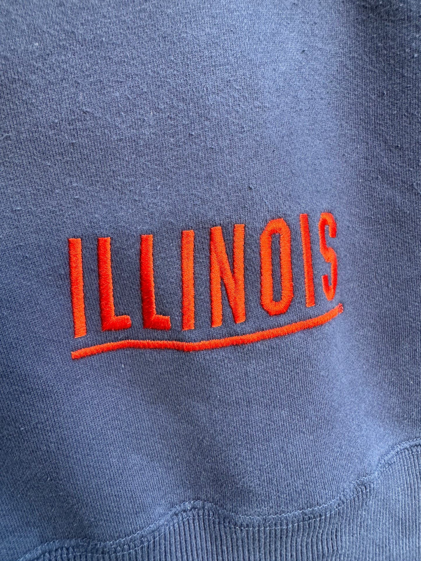 Nike Navy Illinois Embroidered Hoodie