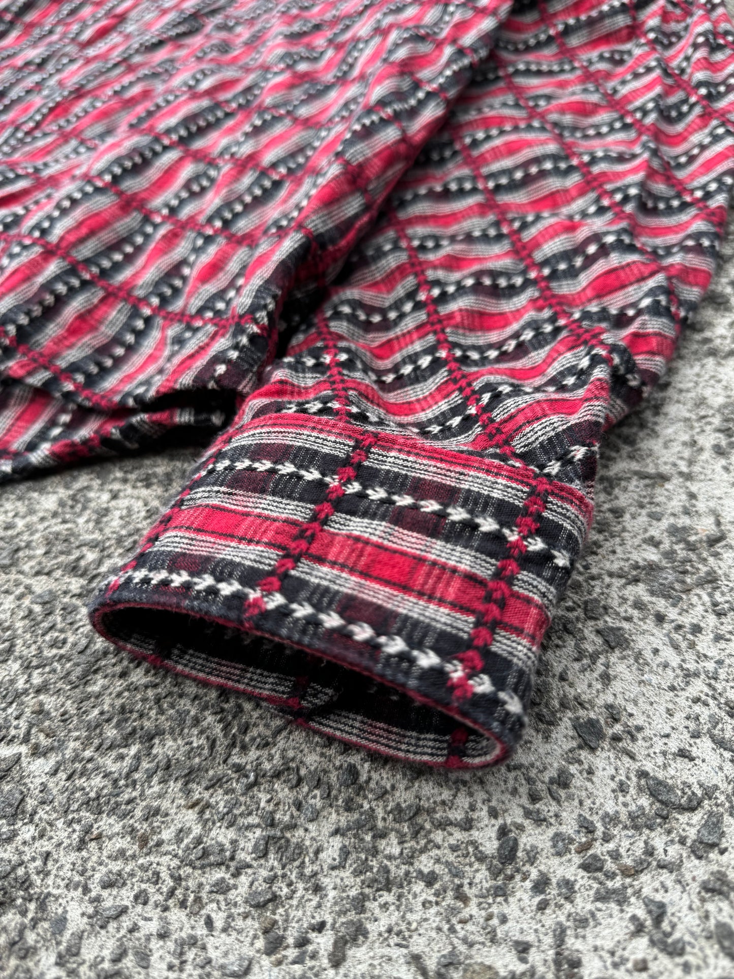 Off-White Check Flannel Shirt