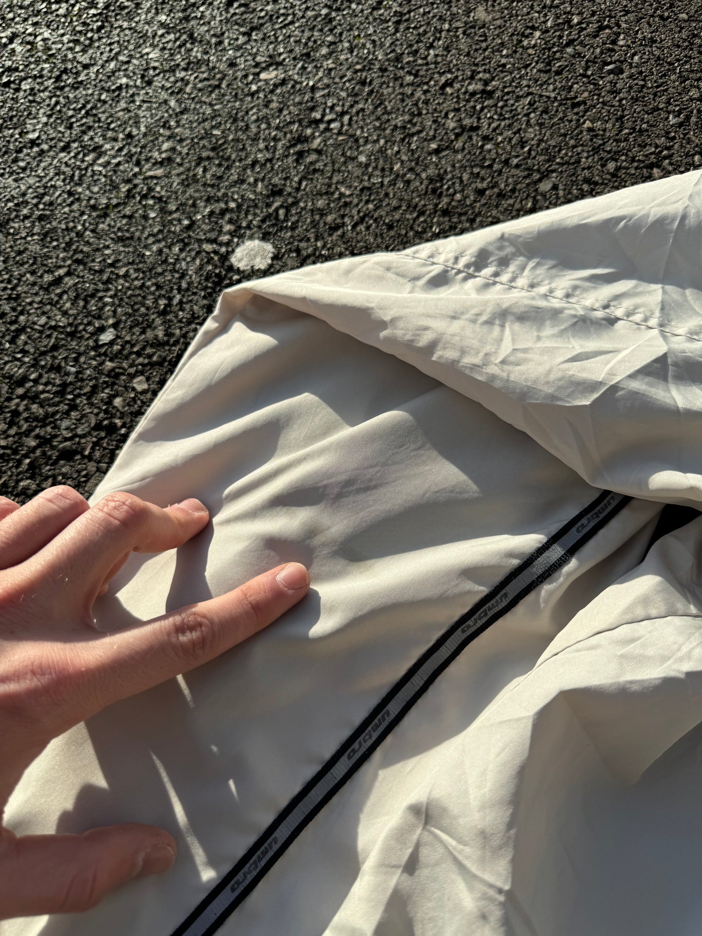 Vintage Umbro Cream Track Jacket
