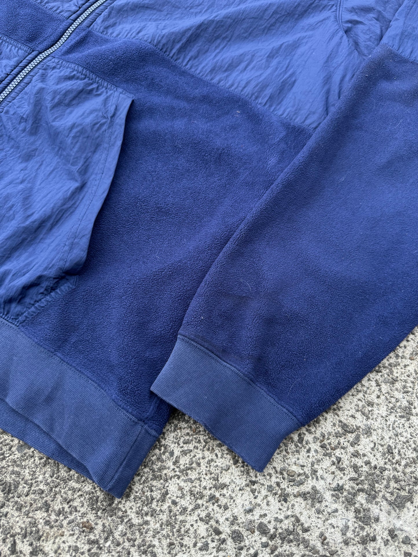 Nike Blue Fleece Zip Hoodie