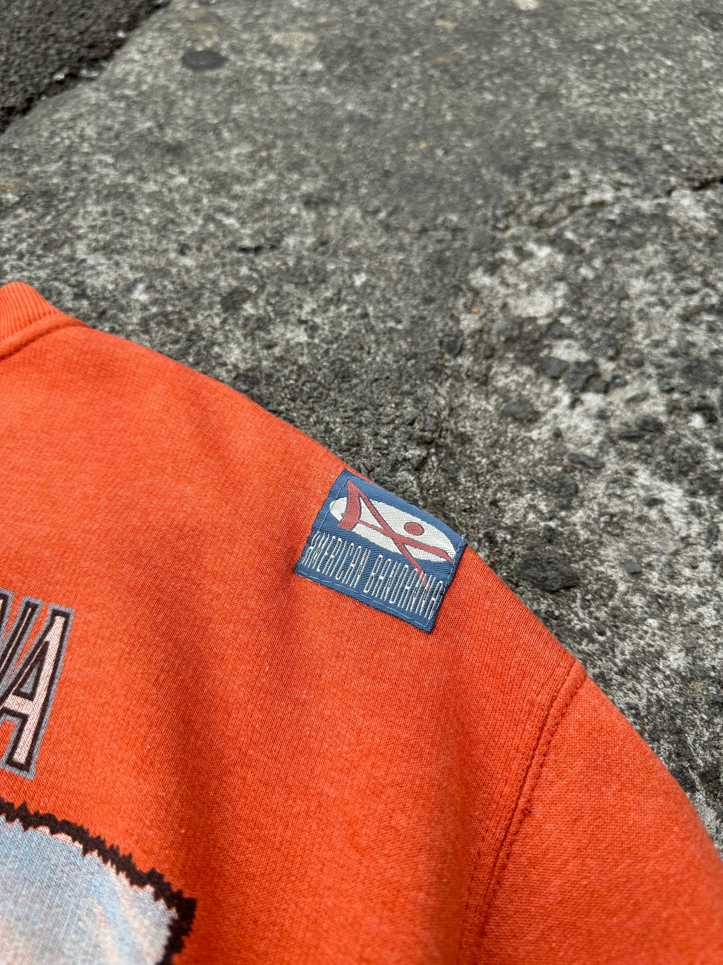 Orange American Bandana Sweatshirt