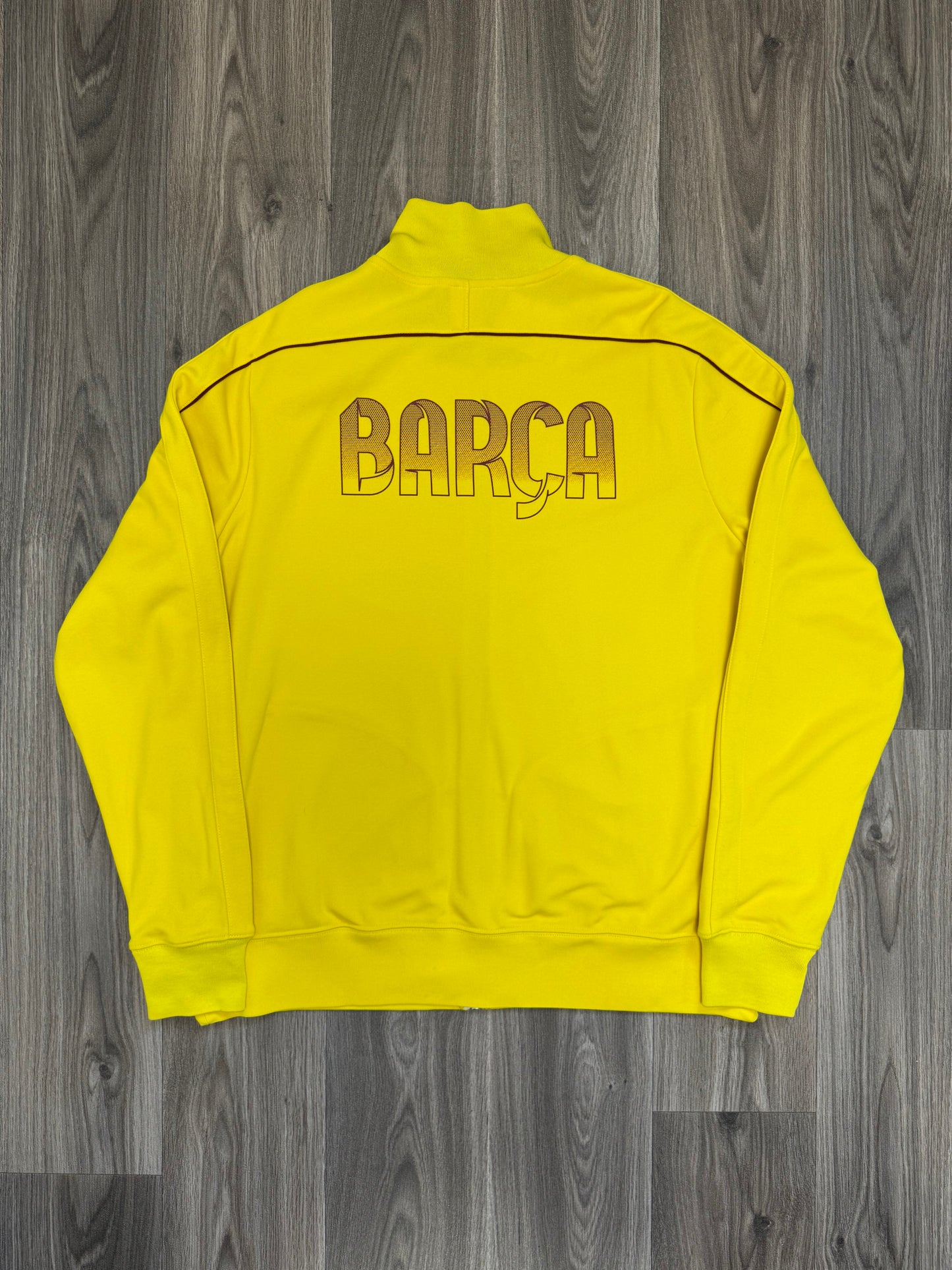Nike Barcelona Yellow Football Jacket