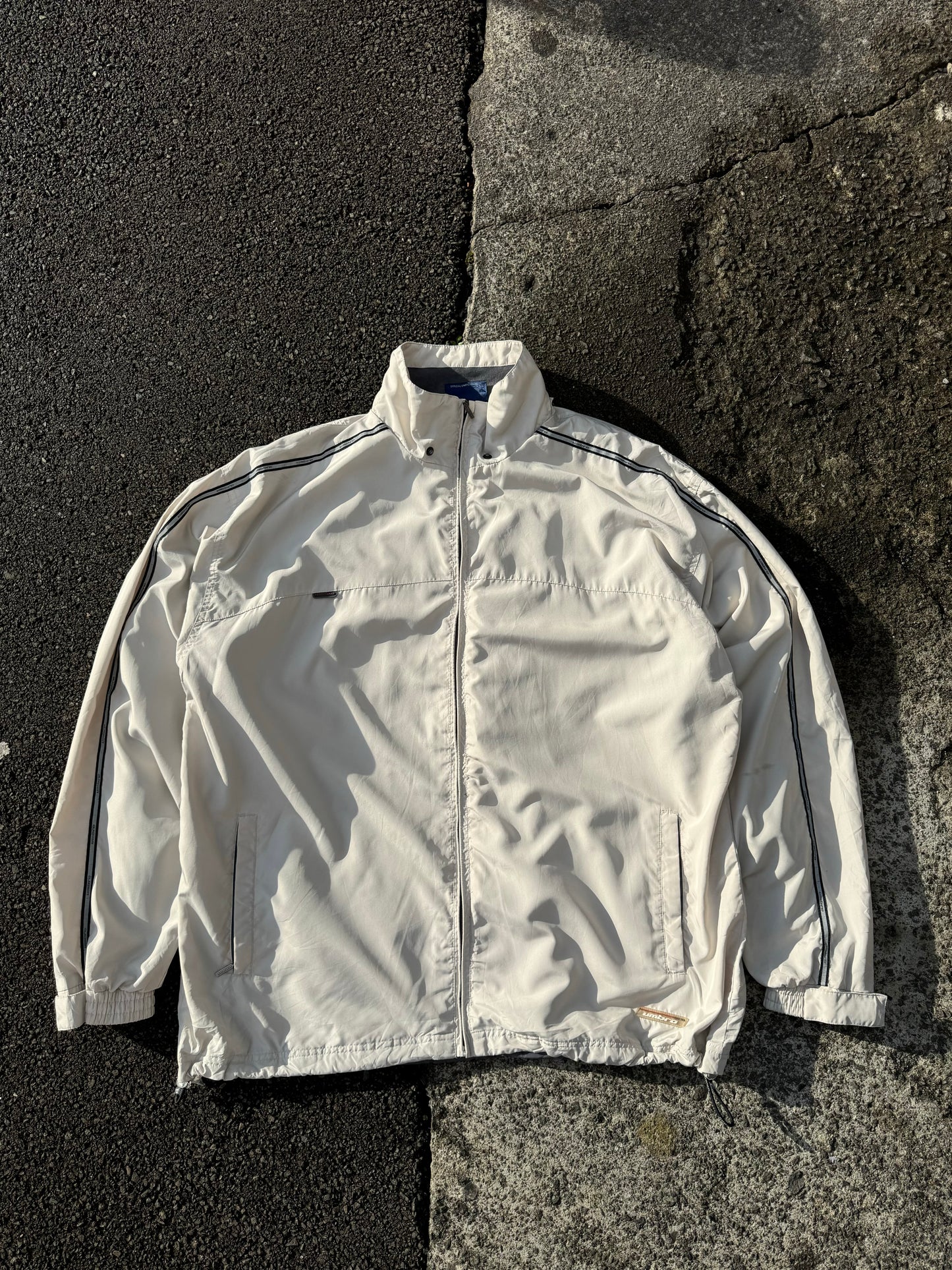 Vintage Umbro Cream Track Jacket