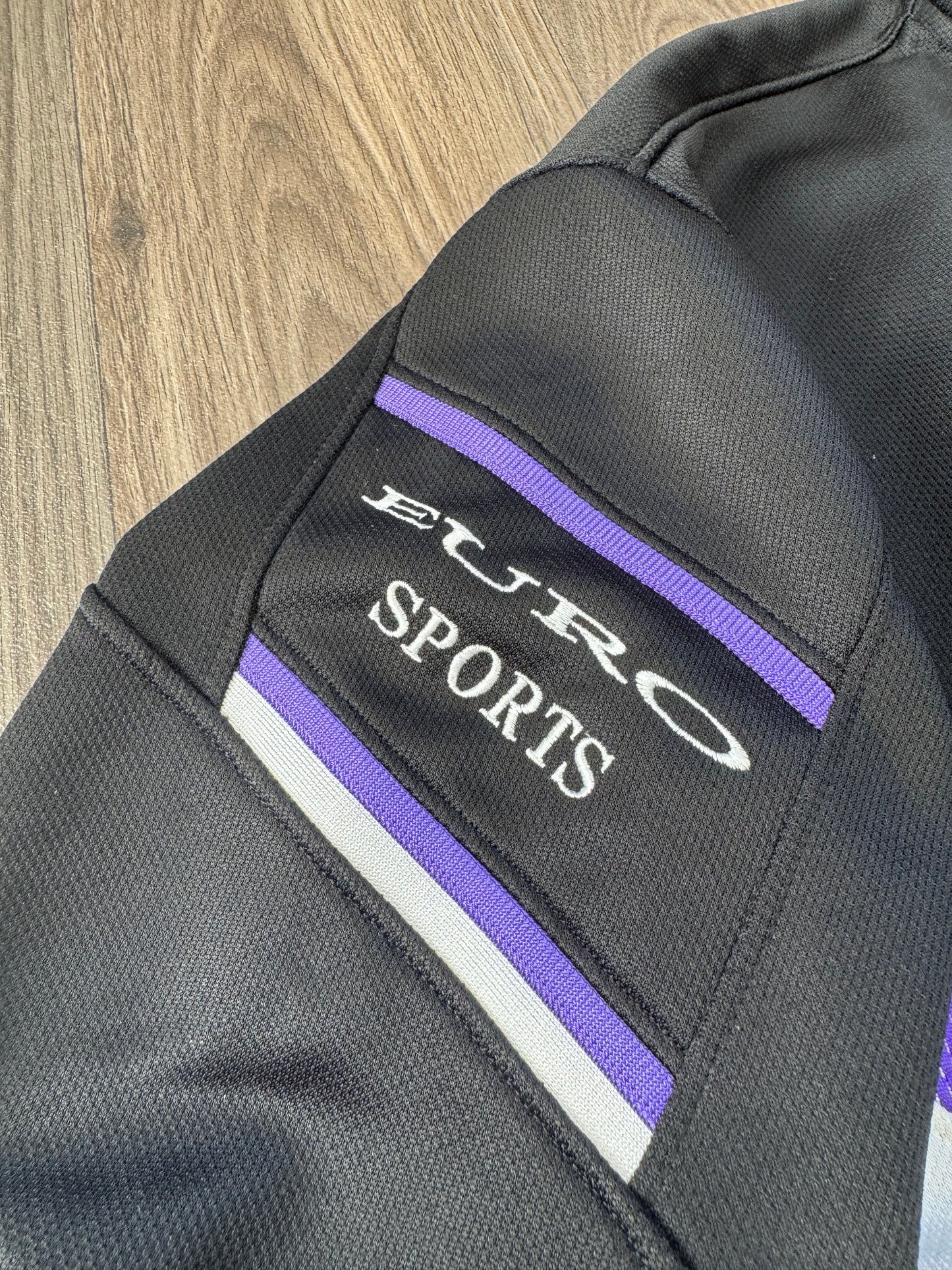 Puma Euro Sports Purple And Black Jacket