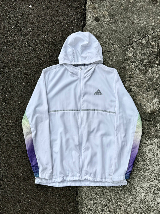 Adidas White Running Jacket