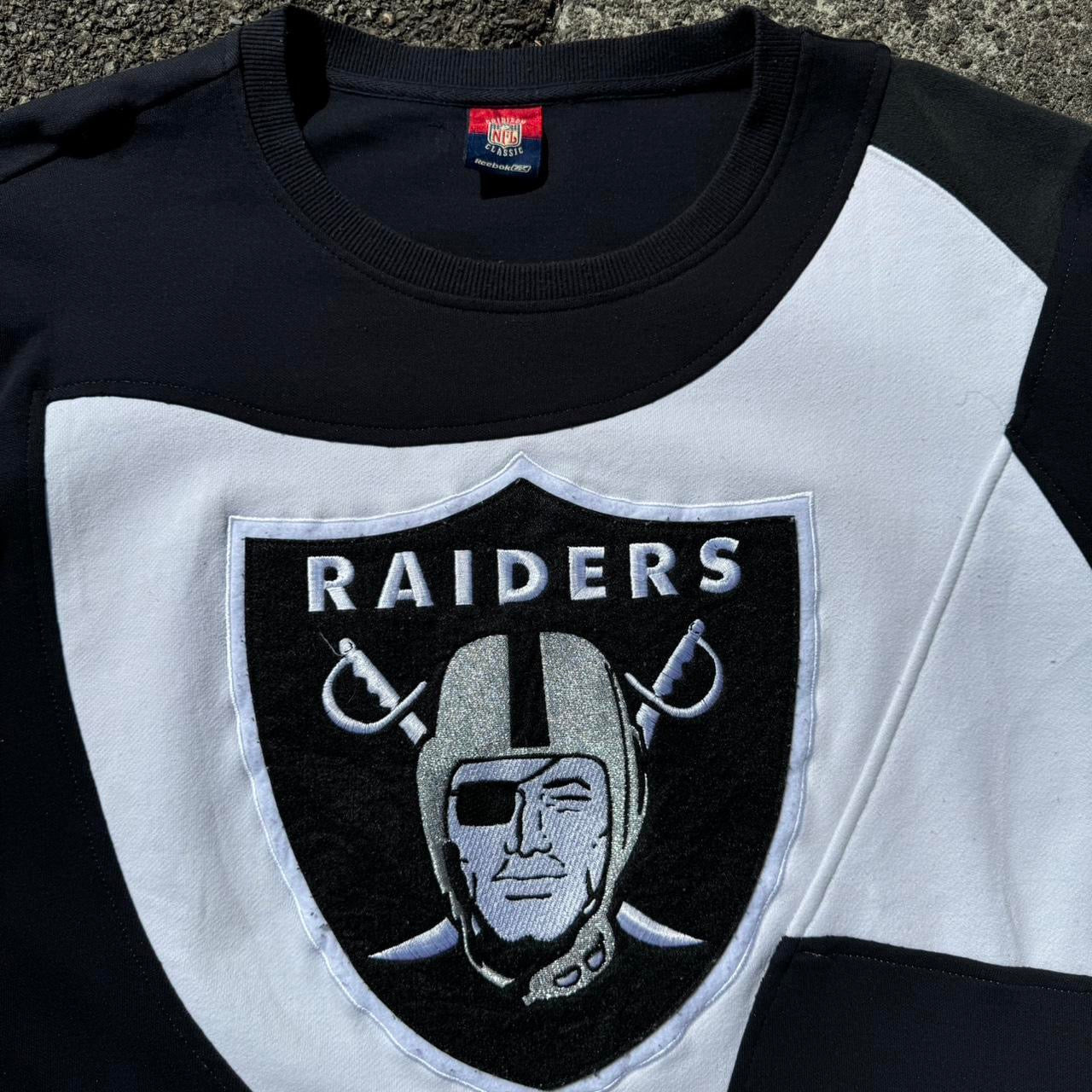 Reworked Raiders Sweatshirt