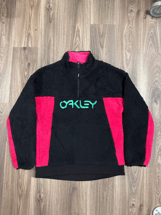 Oakley Black Sherpa Fleece Jacket