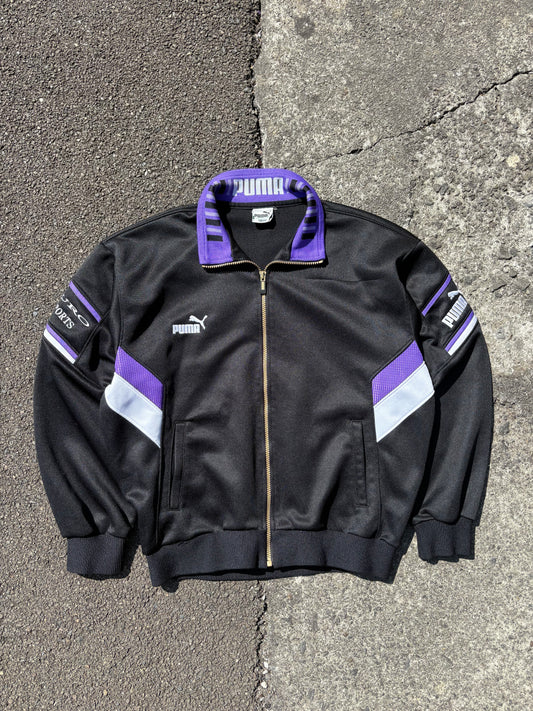 Puma Black Euro Sports Track Jacket