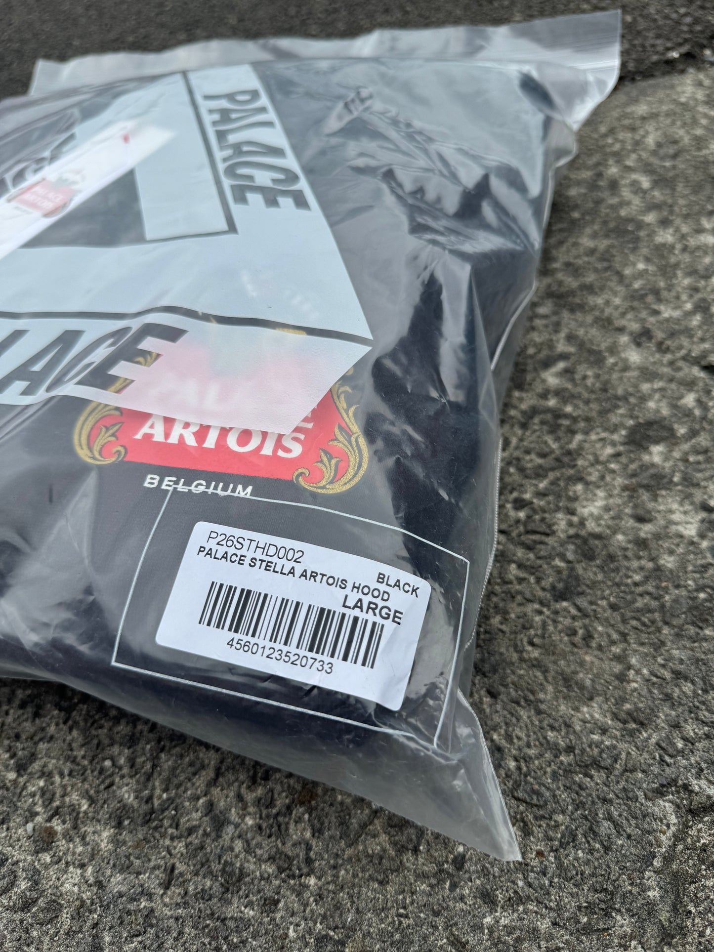 Palace x Stella Artois Hoodie  - Black