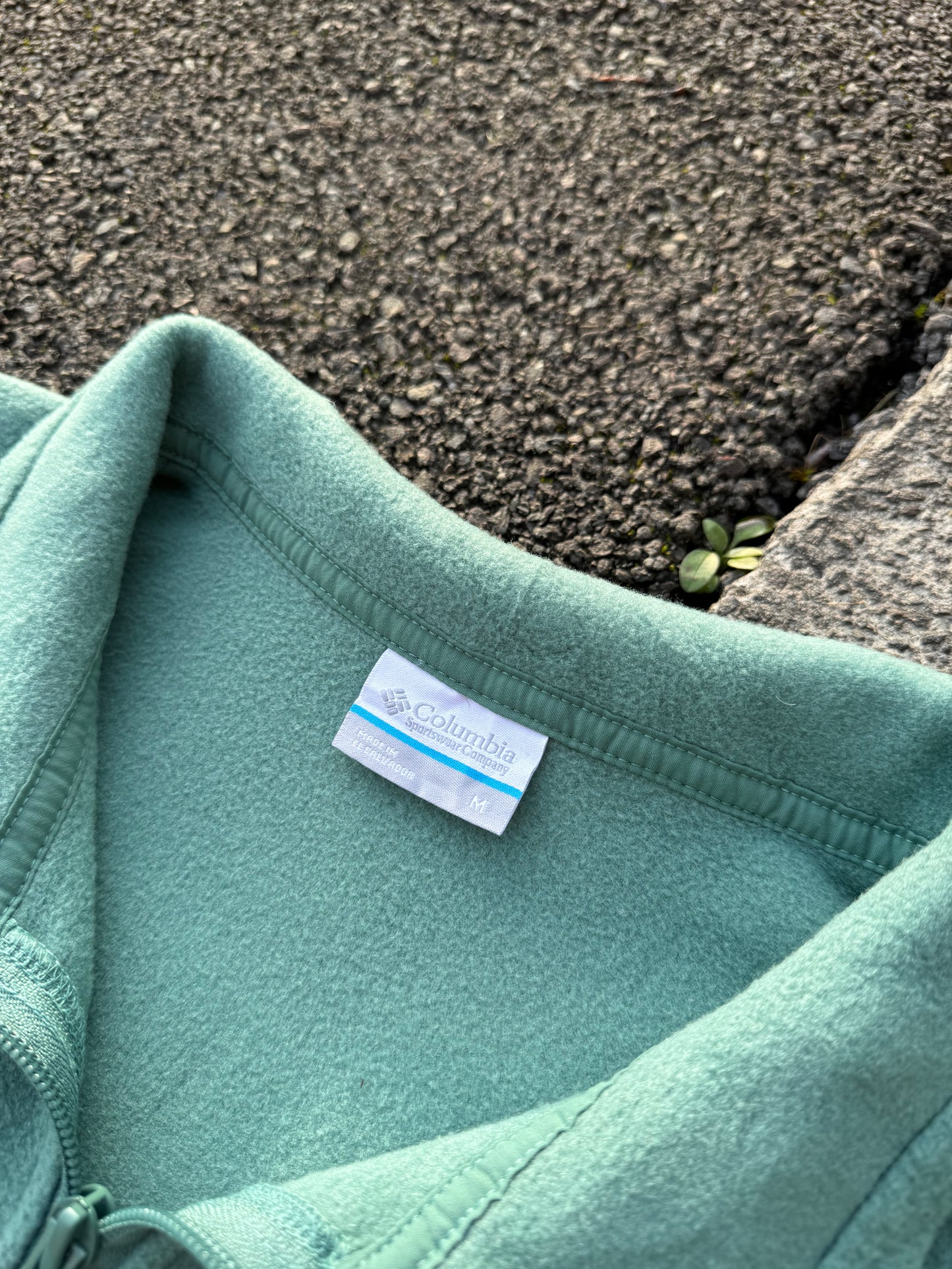 Columbia PFG Green Fleece Gillet